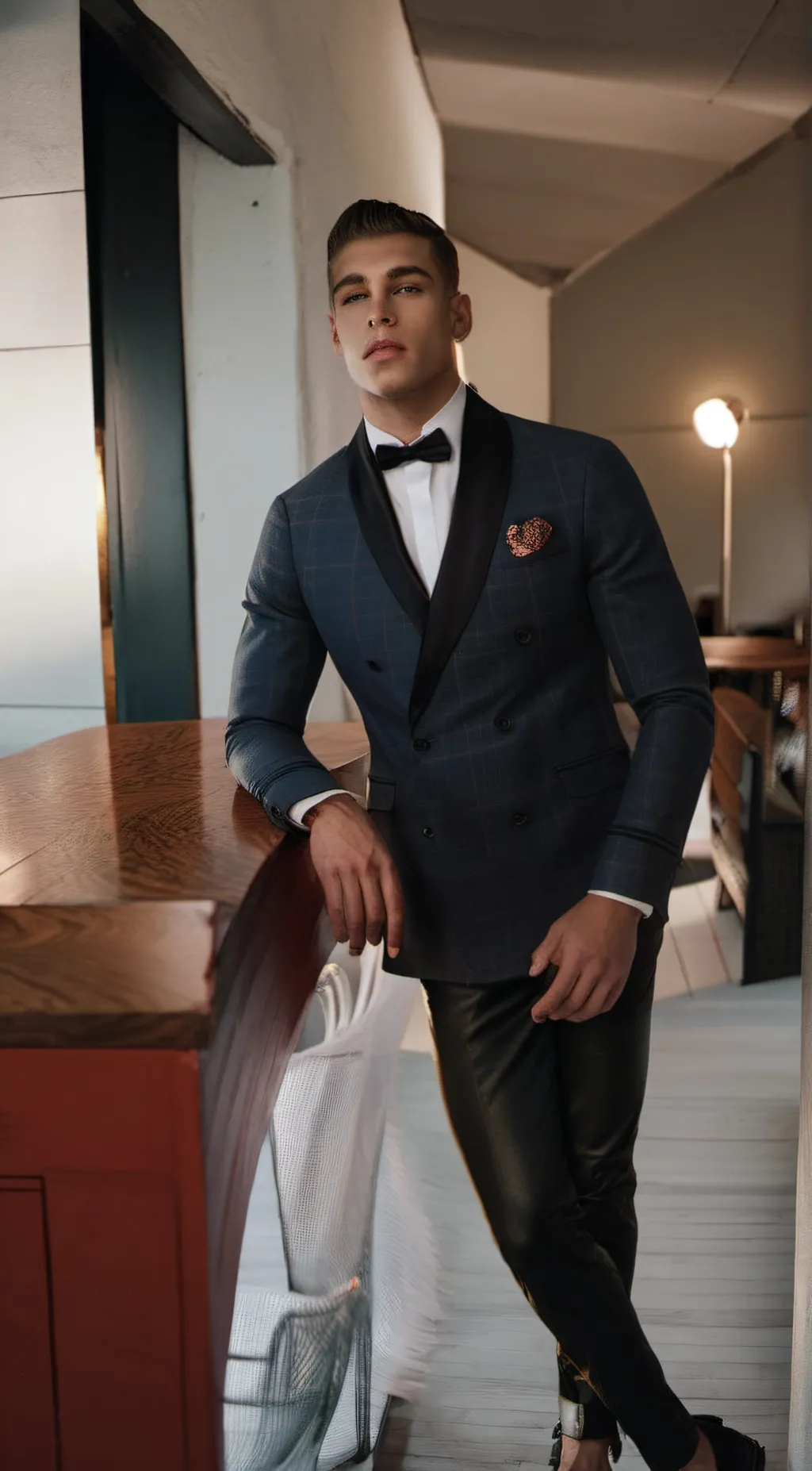 ai character: conner background