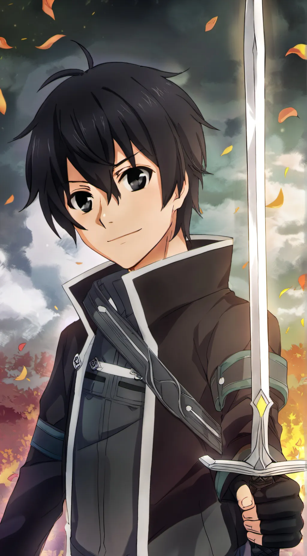 ai character: Kirito background