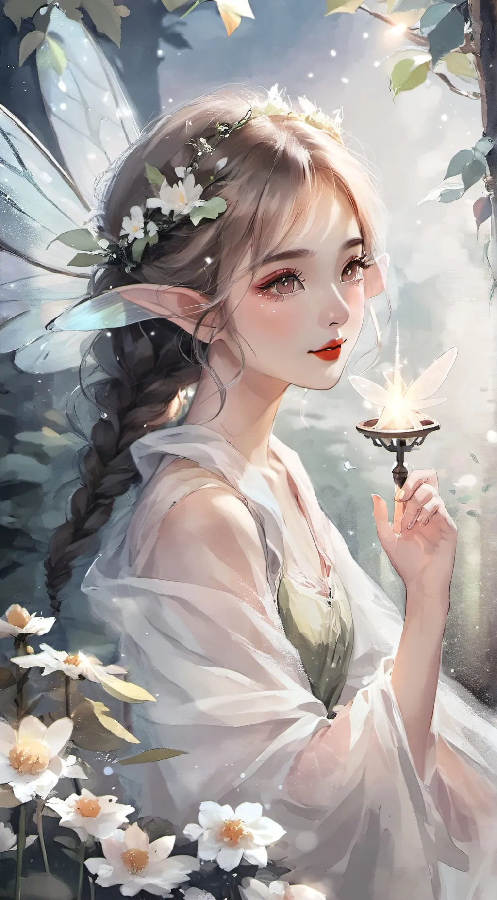 ai character: sunnett background