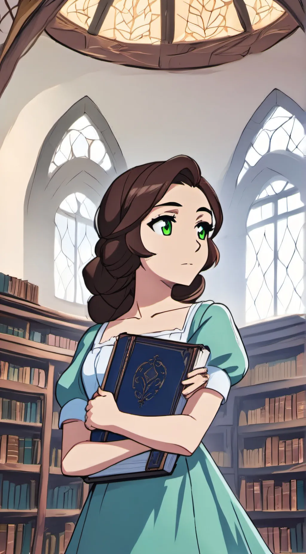 ai character: Aria background