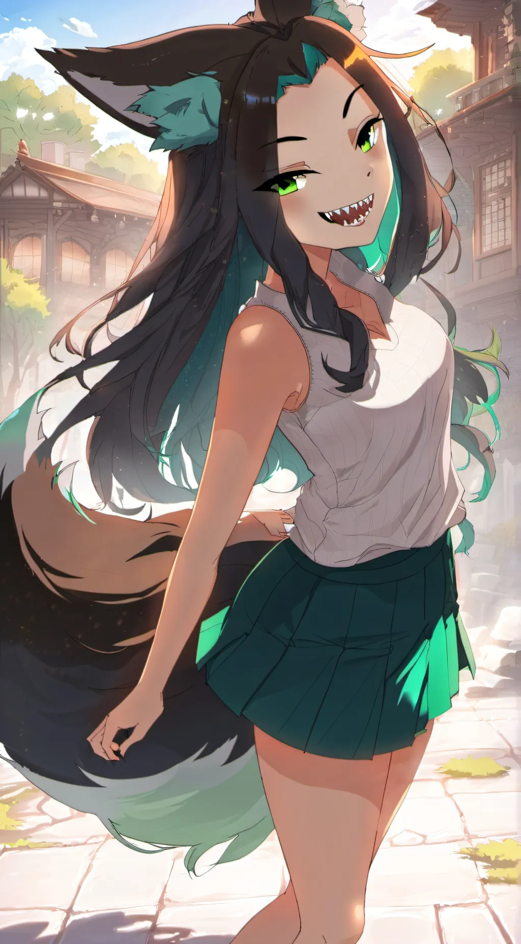 ai character: Julia  background