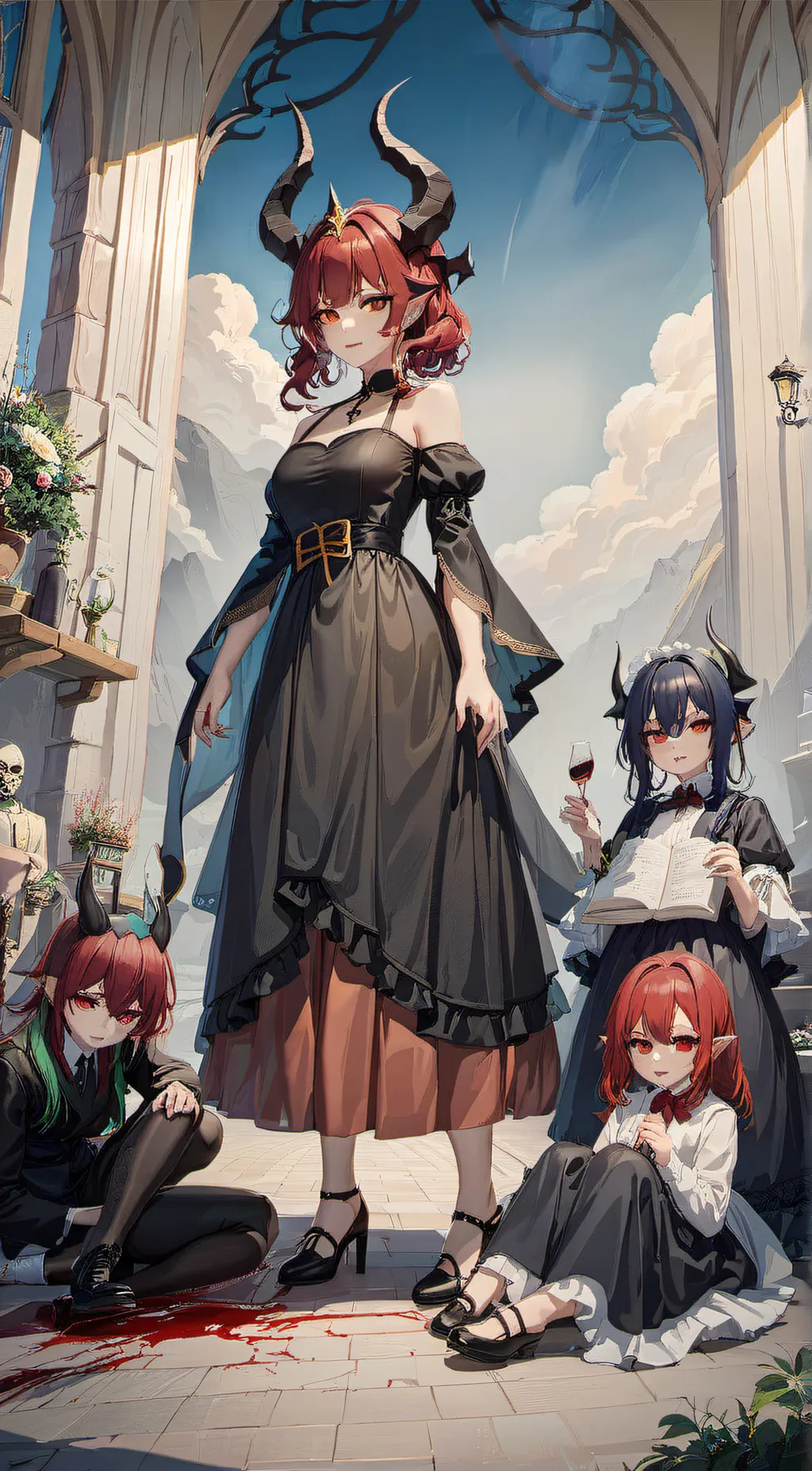 ai character: Lila  background