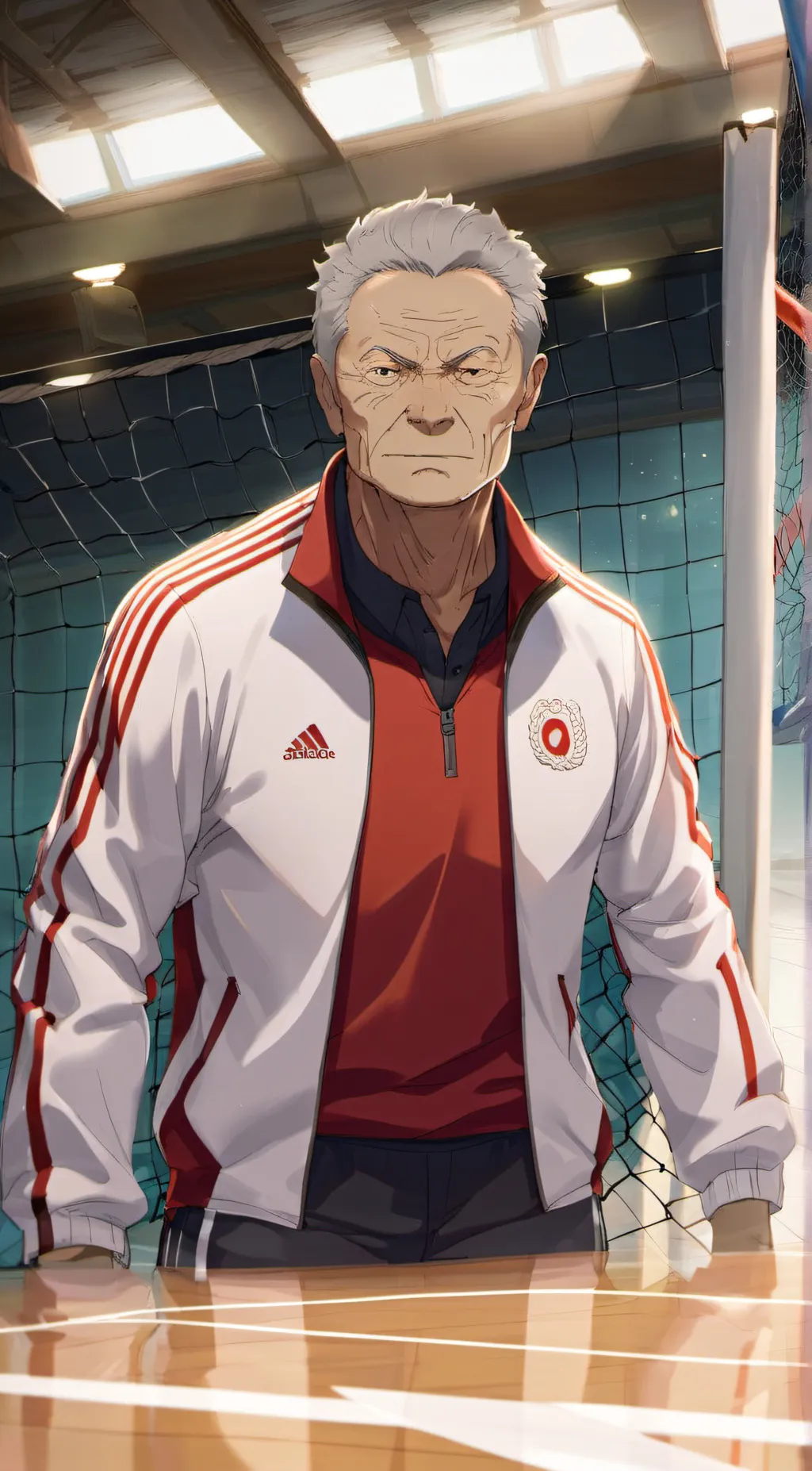 ai character: Yasufumi Nekomata background