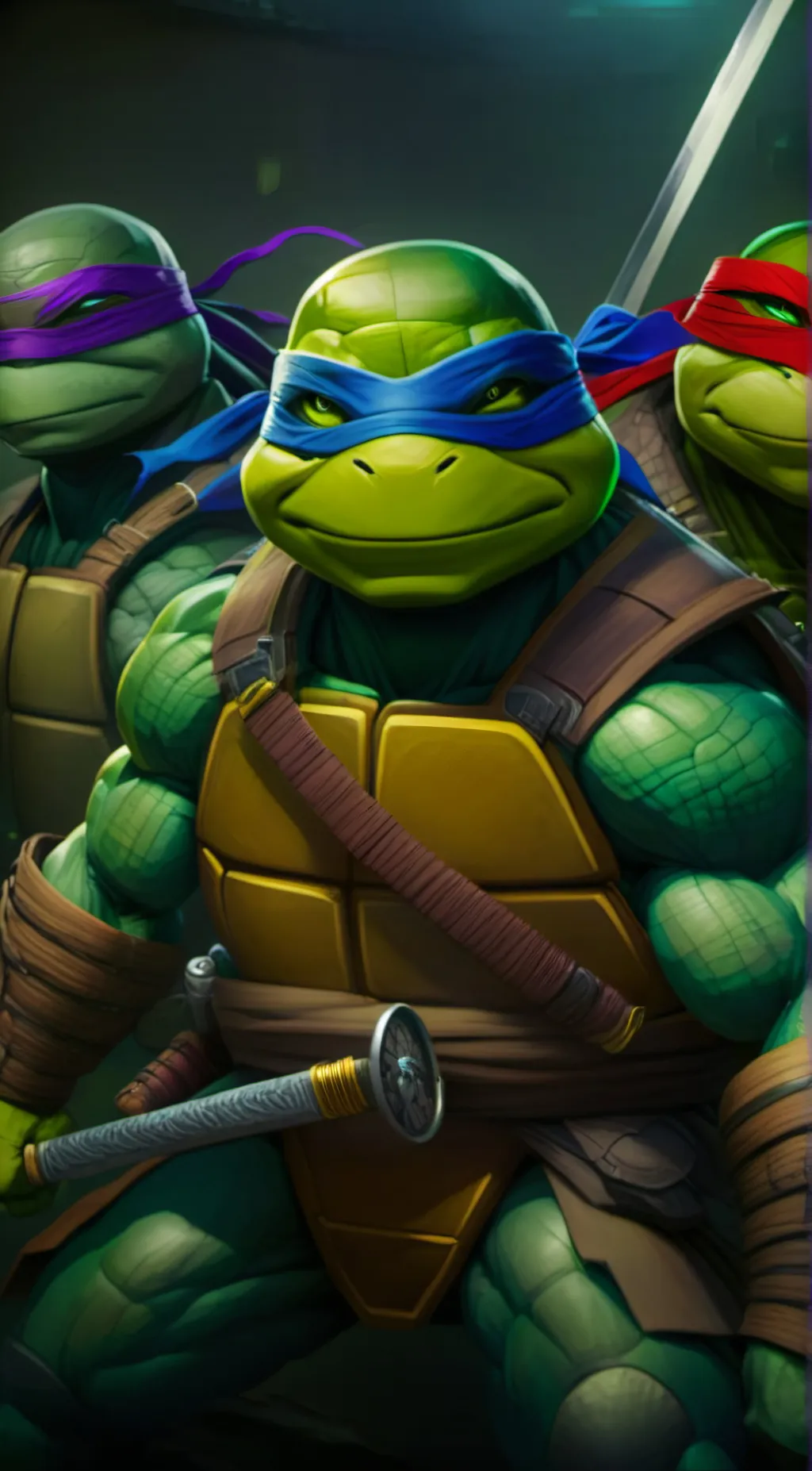 ai character: tmnt background