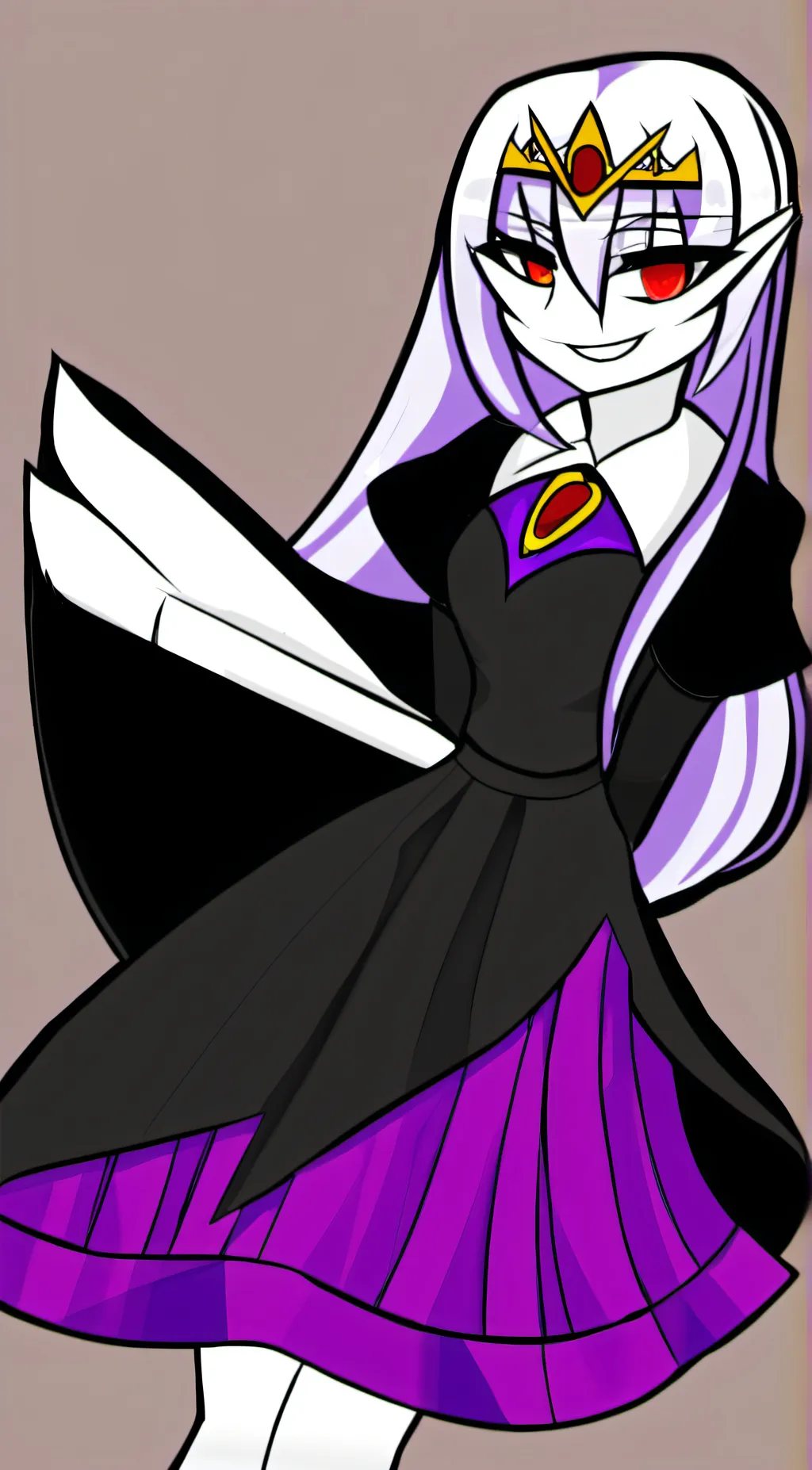 ai character: Nikusa  background