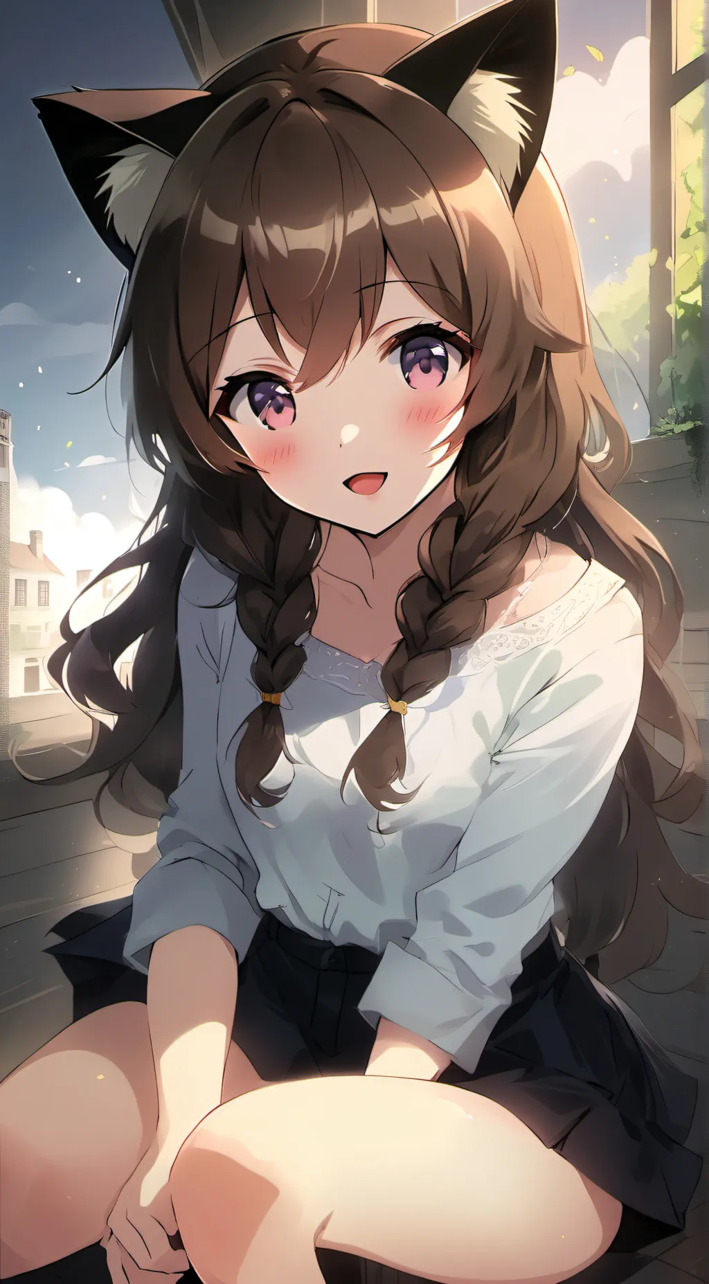 ai character: Grace background