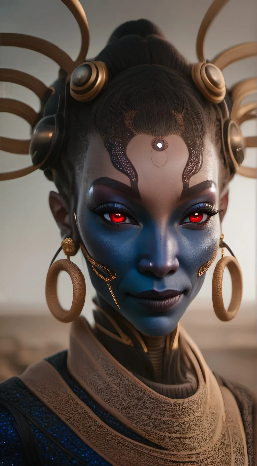 ai character: Azura background
