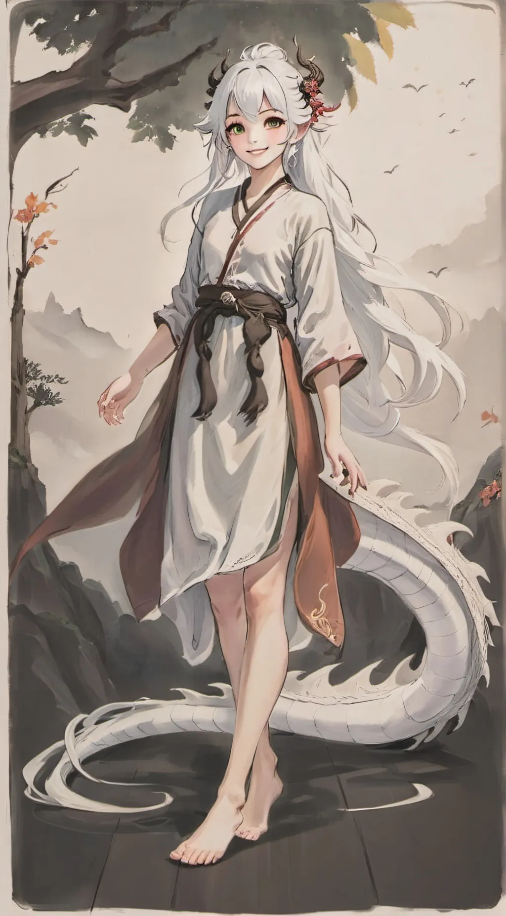 ai character: Faye background