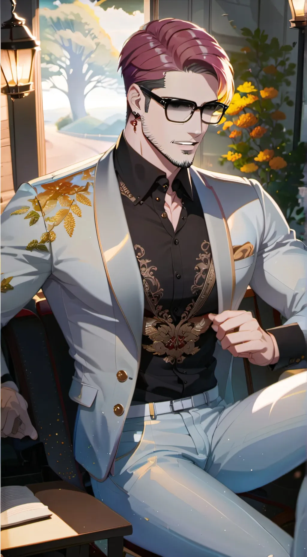 ai character: Derek background