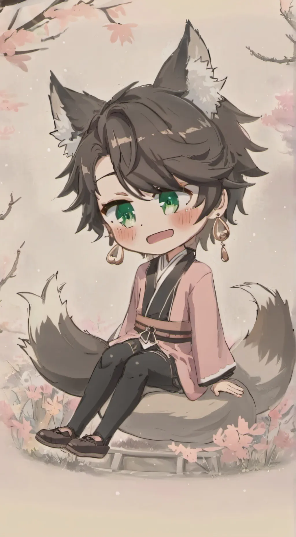 ai character: wedge pet🔥 background