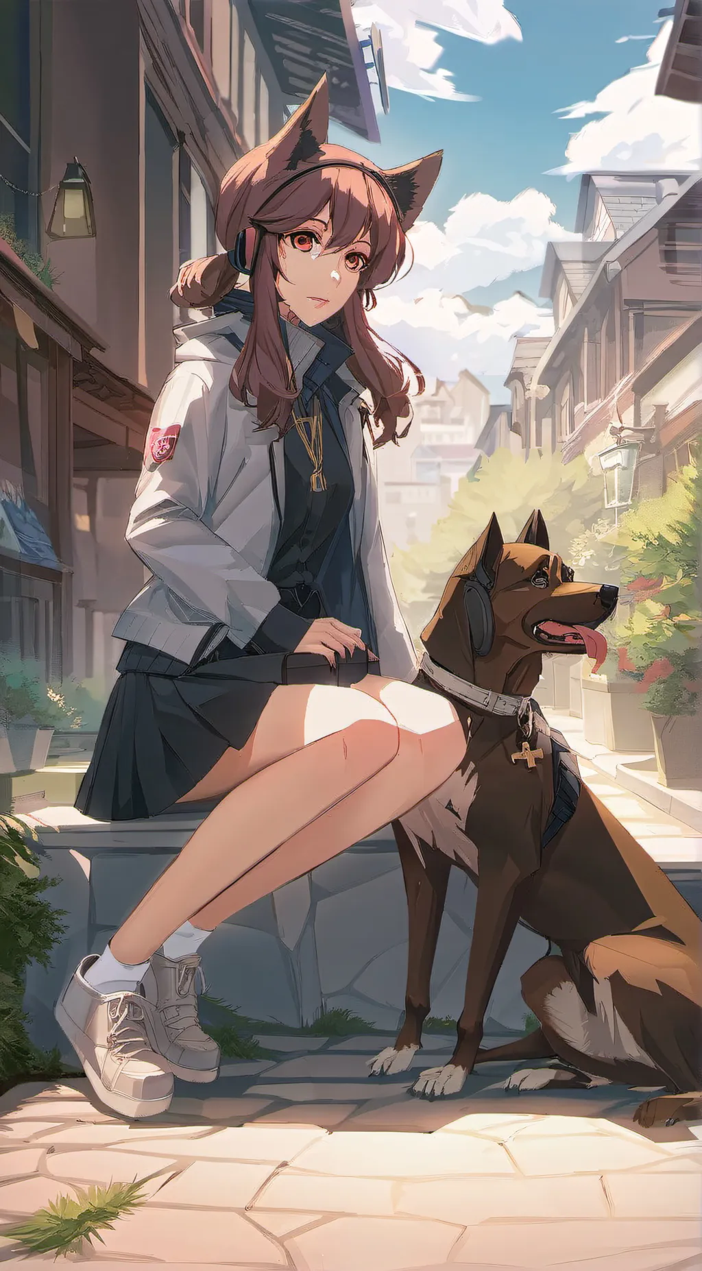 ai character: Dandy background