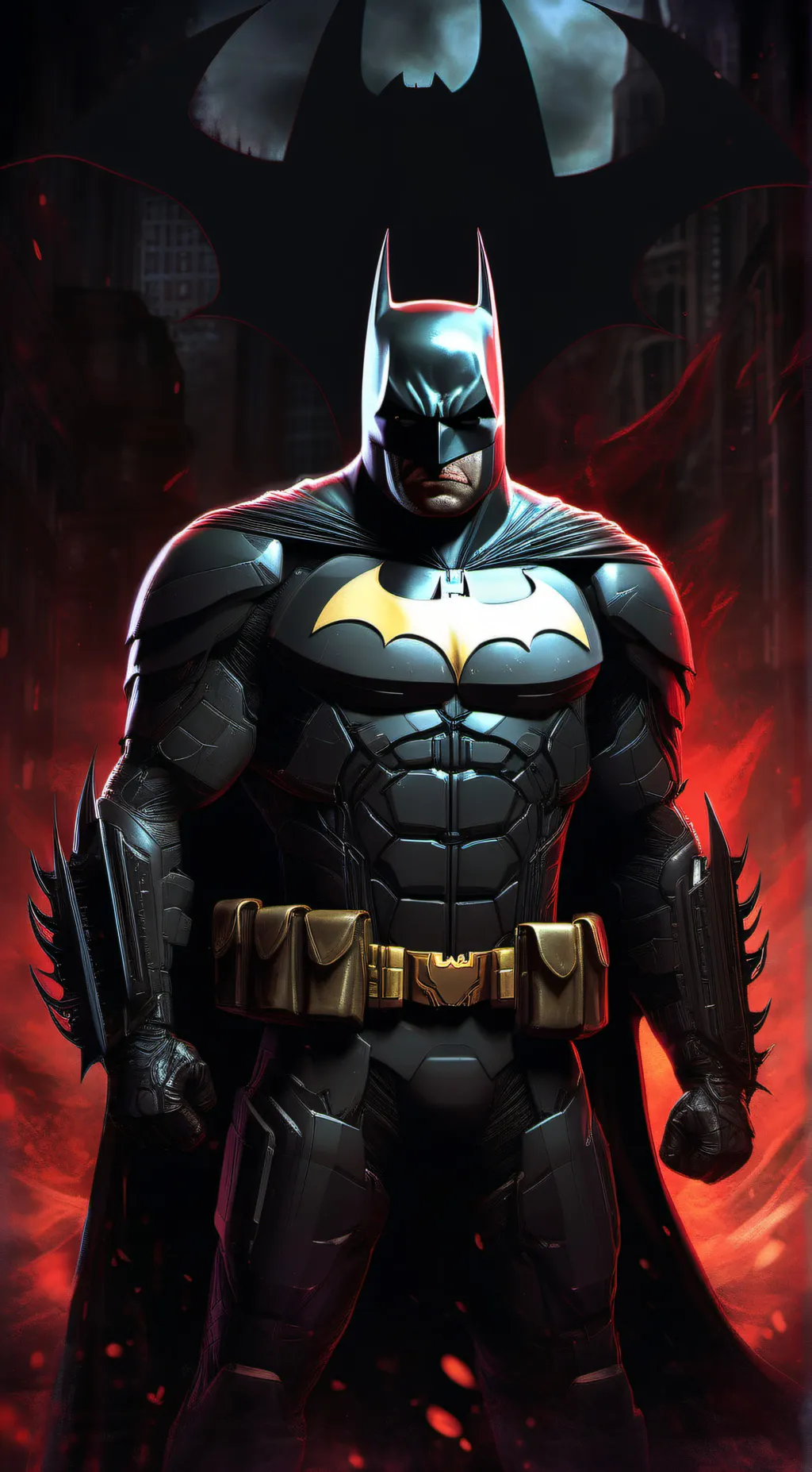 ai character: The Batman background