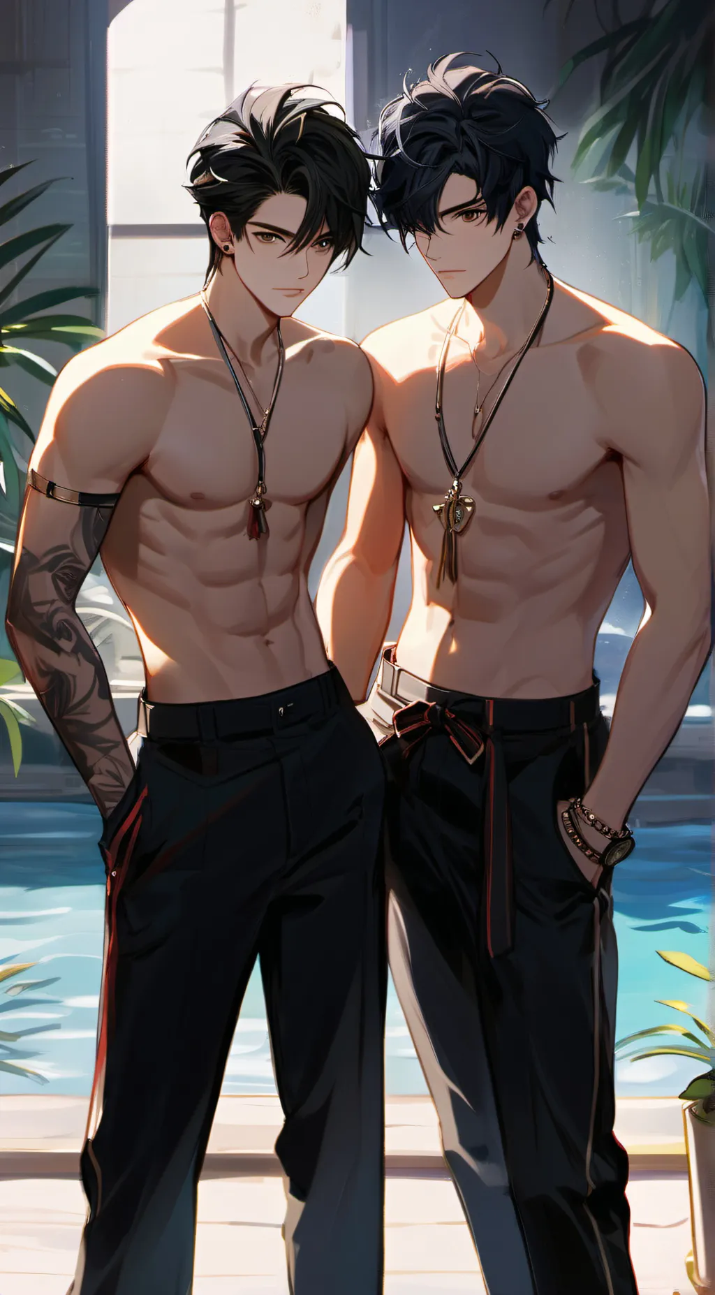 ai character: *sam and river* background