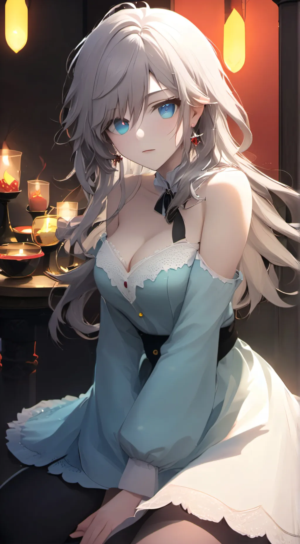 ai character: Rose background