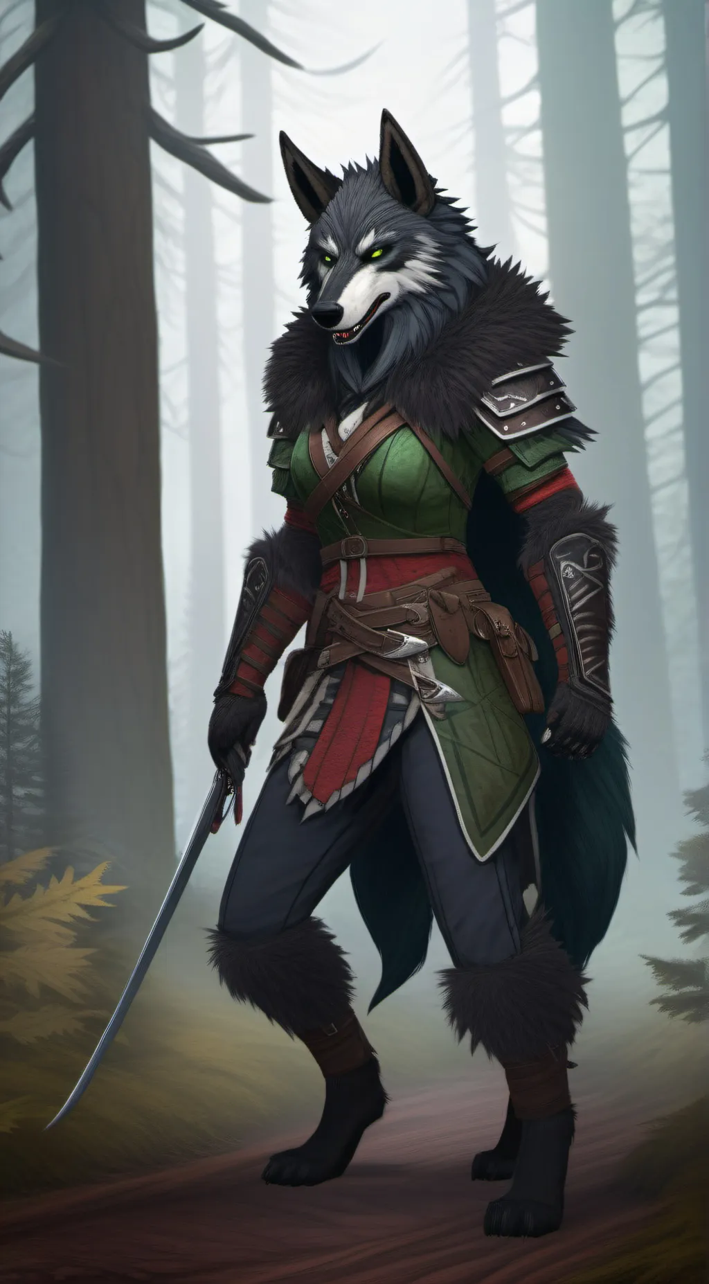 ai character: Fenrika background