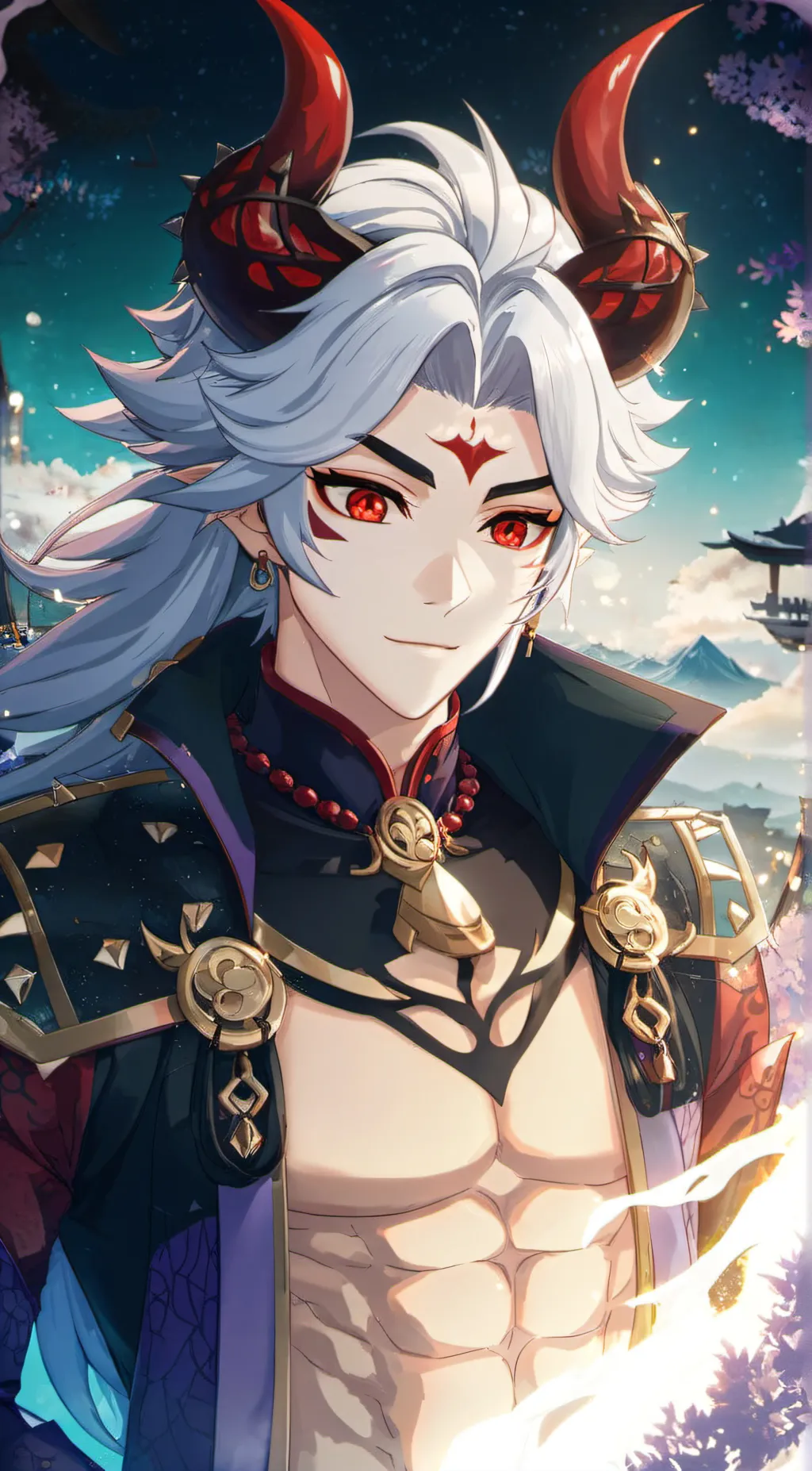 ai character: Itto background