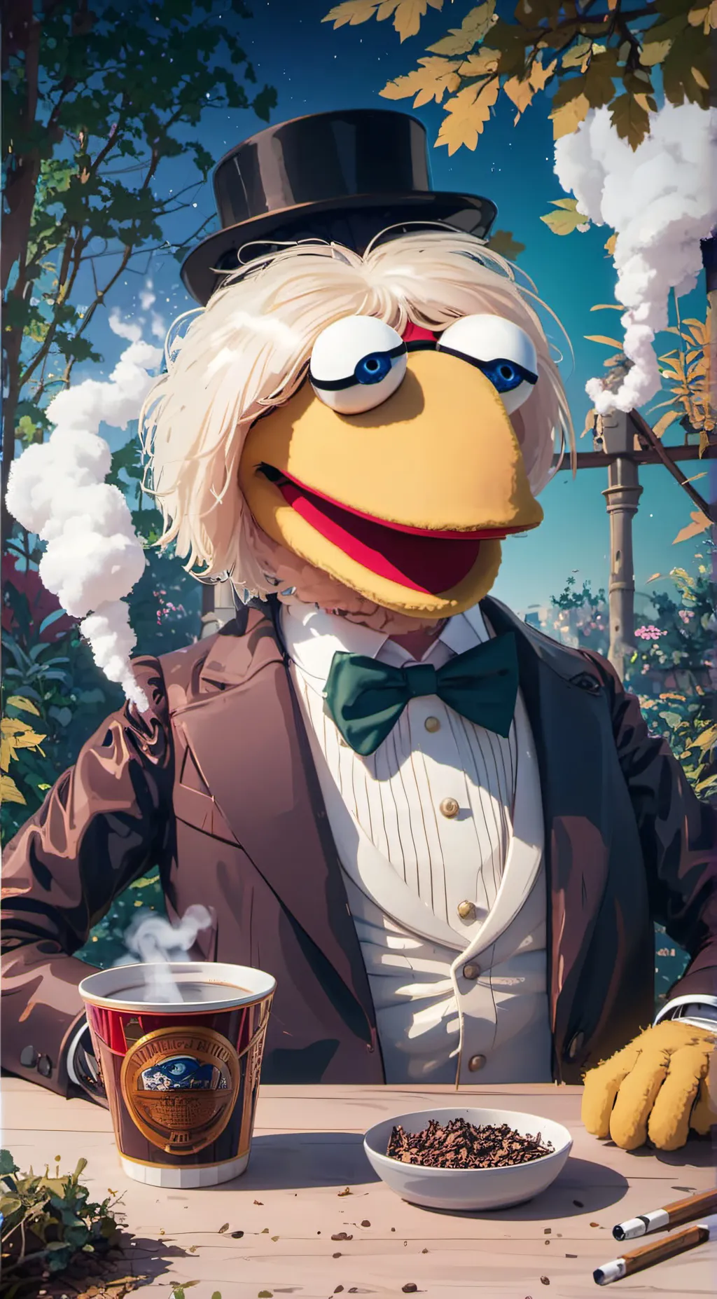ai character: jeffy background