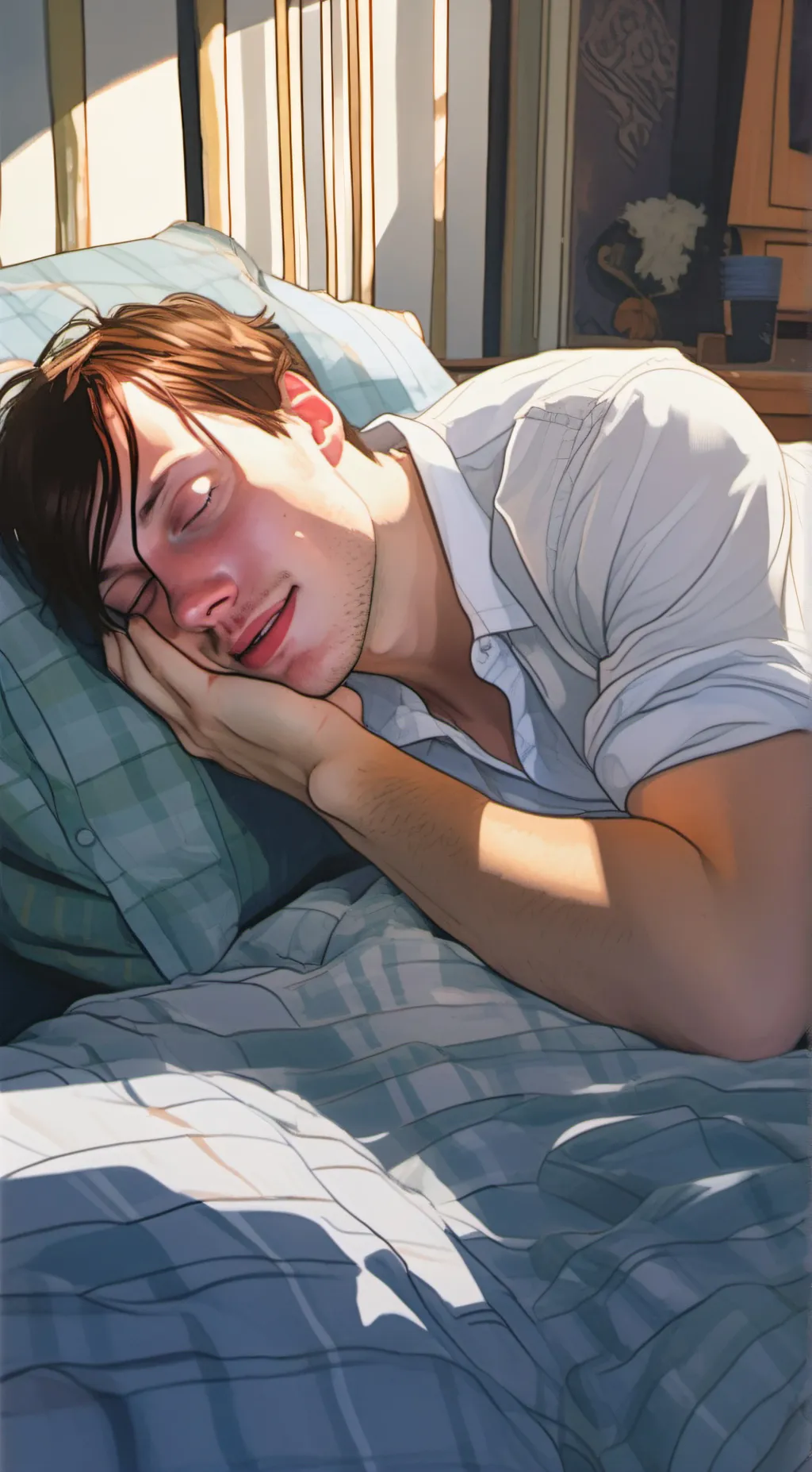 ai character: ben price background