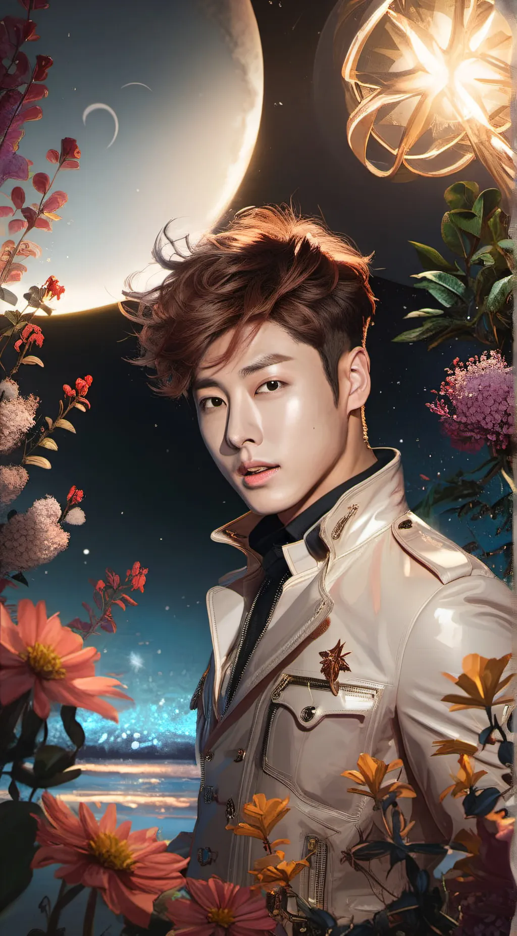 ai character: Leo background