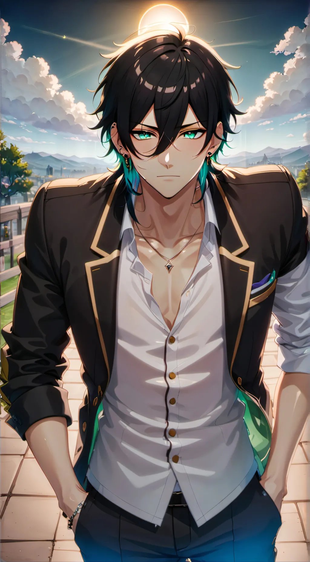 ai character: Axel background