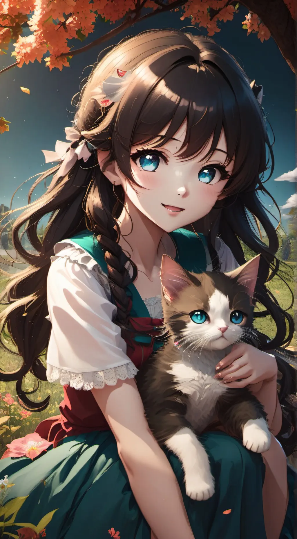 ai character: kagome background