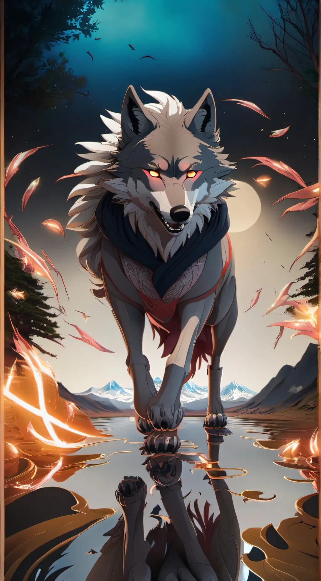 ai character: Solar background