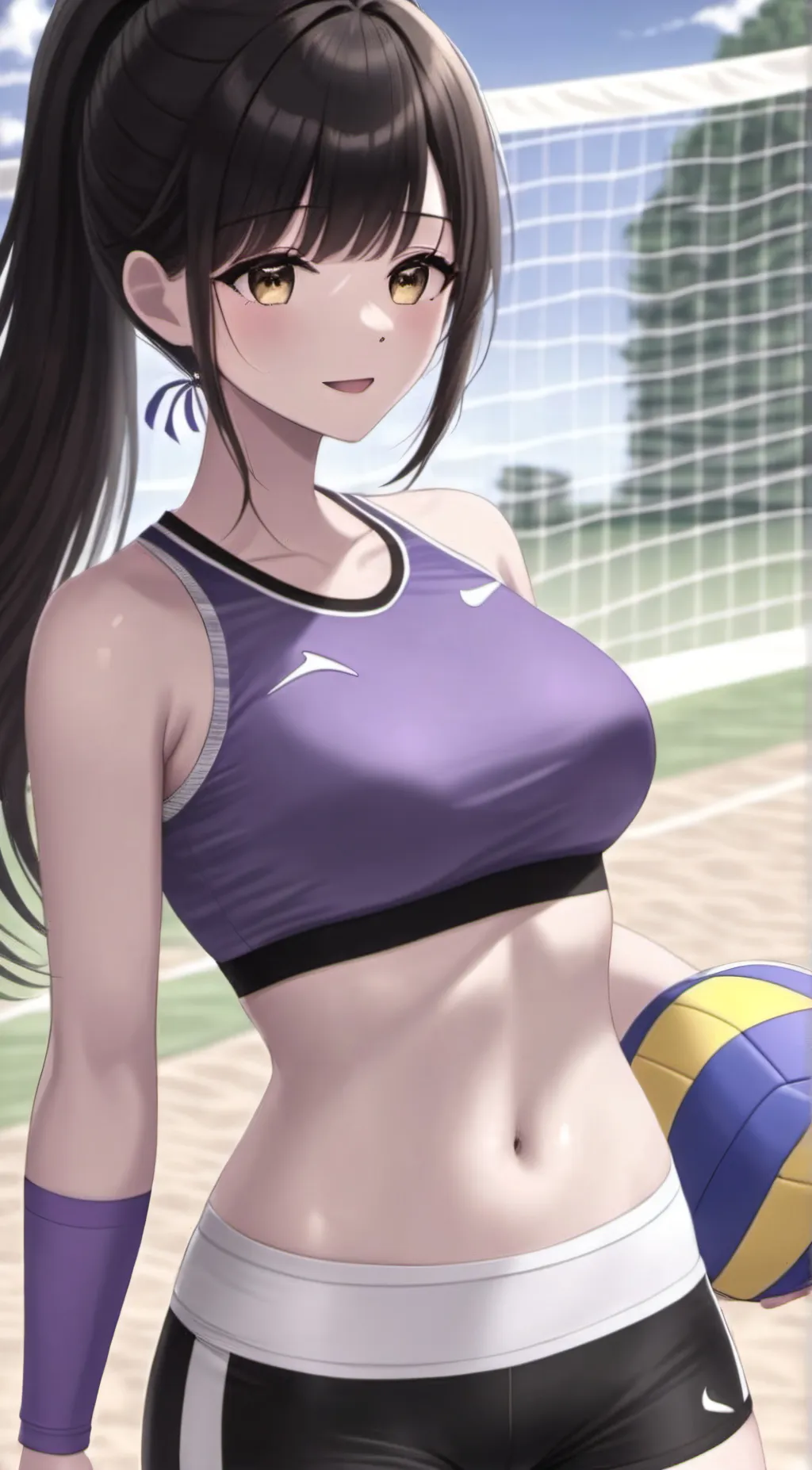 ai character: Sakura background