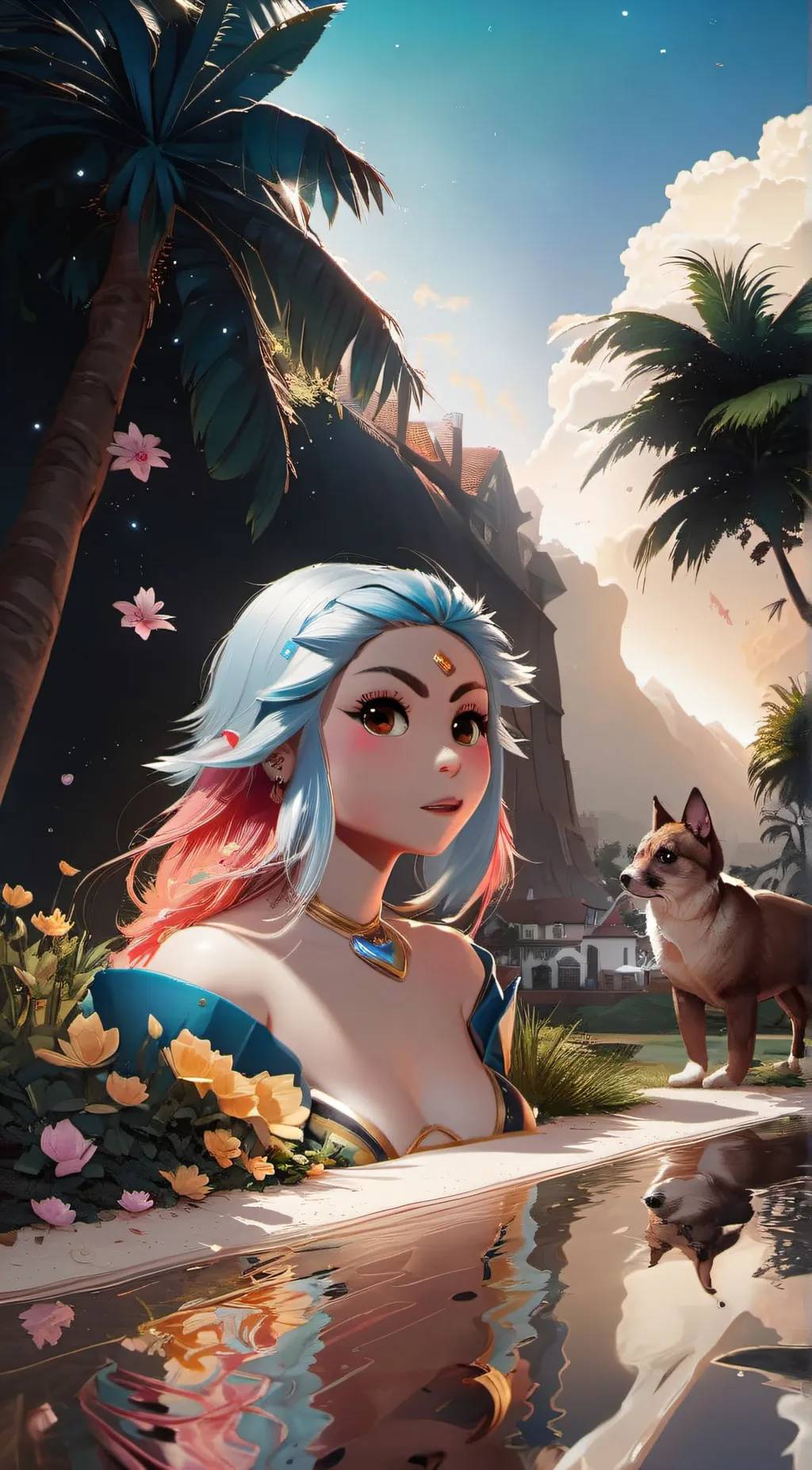 ai character: Lola background
