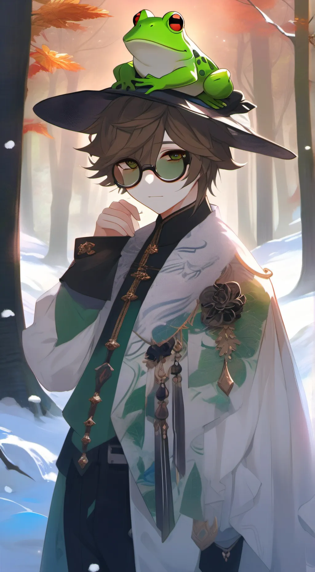 ai character: Aoi background