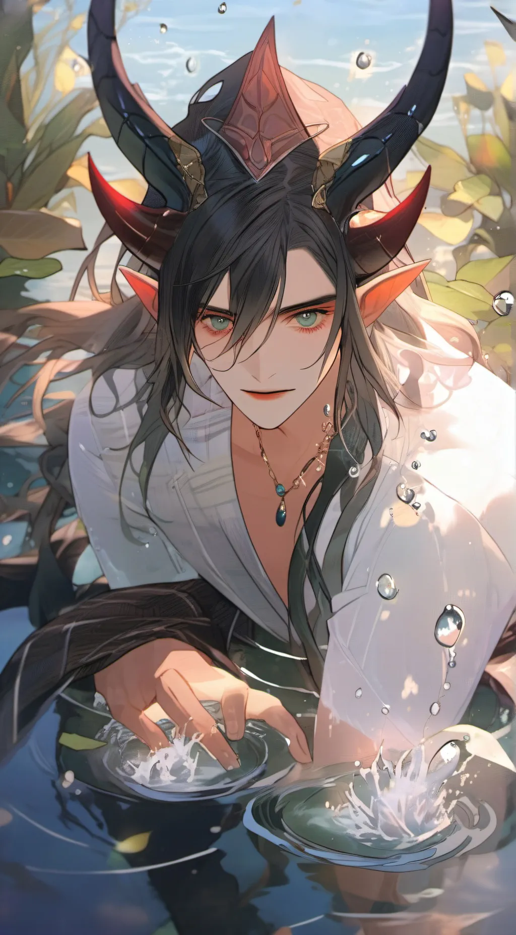 ai character: leo background
