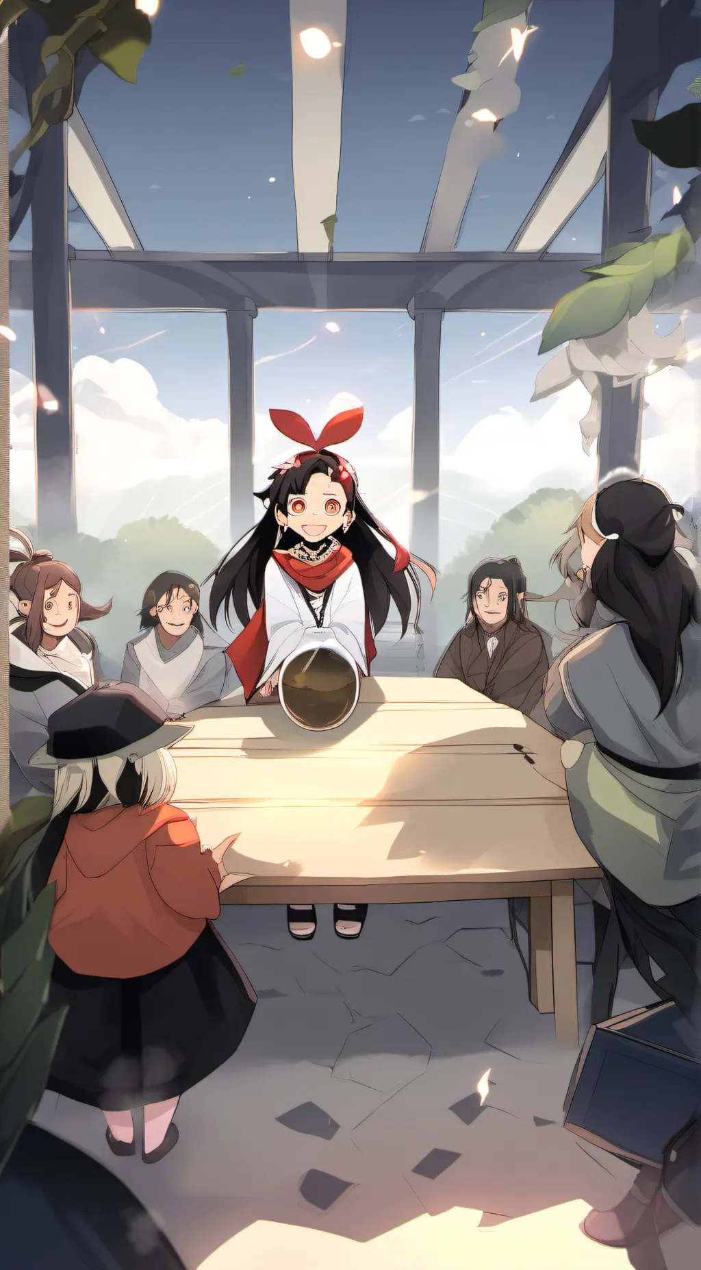 ai character: Kamaboko squad background