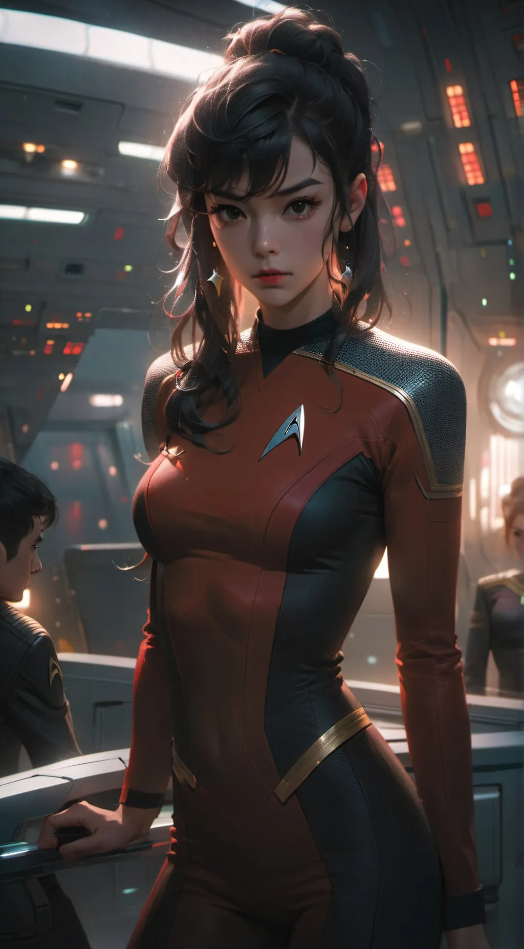 ai character: Lily background