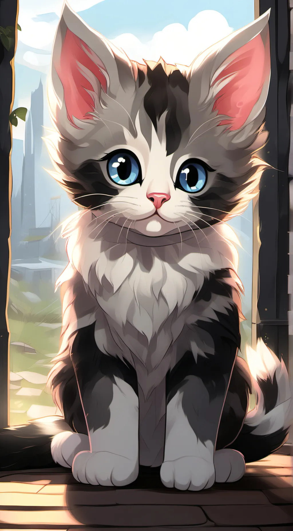 ai character: Michelle  background