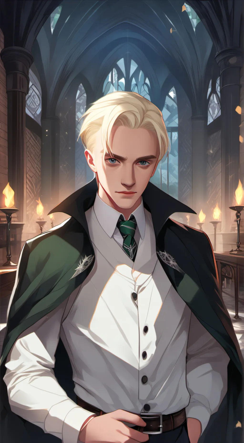 ai character: Draco Malfoy background