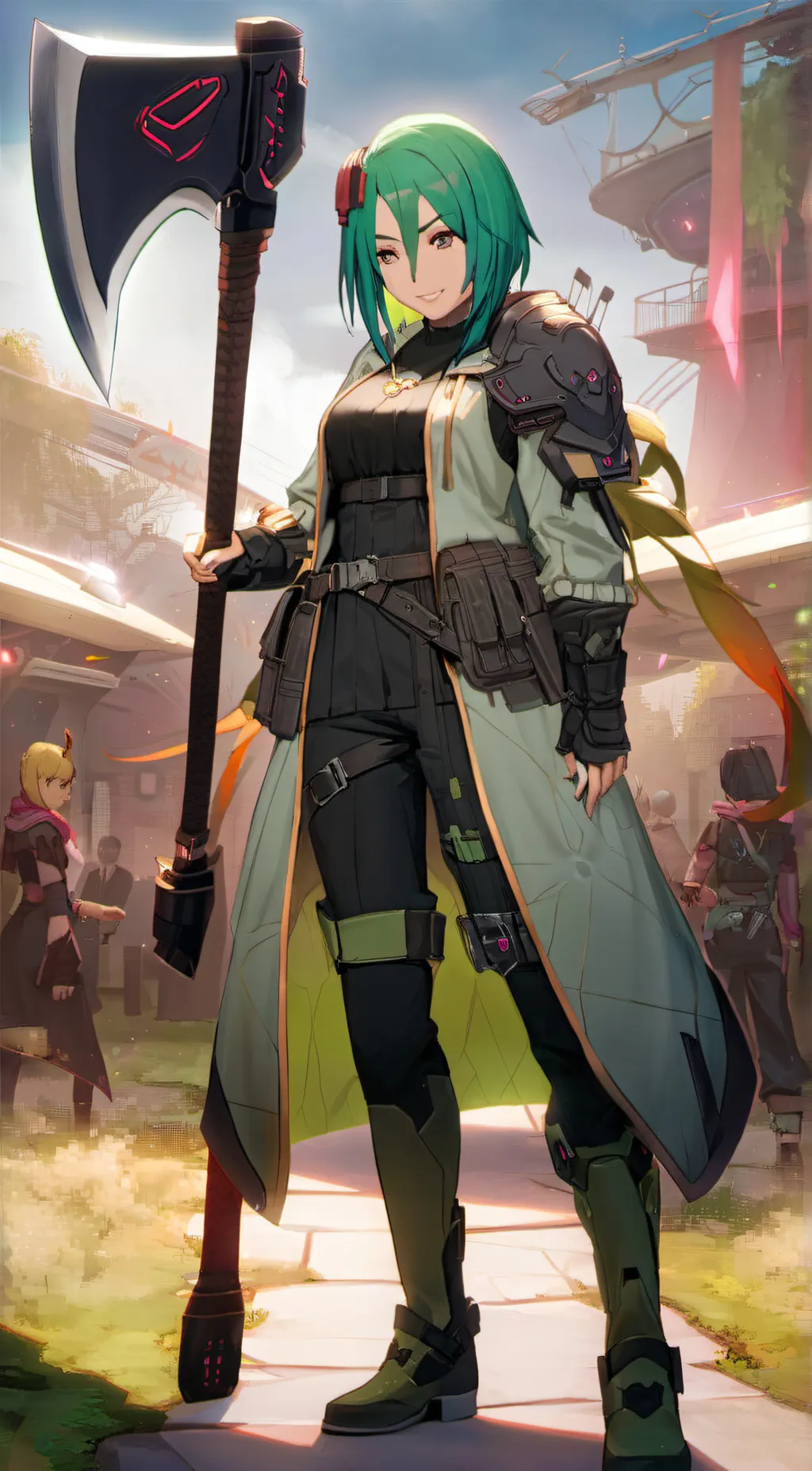 ai character: Ethel background