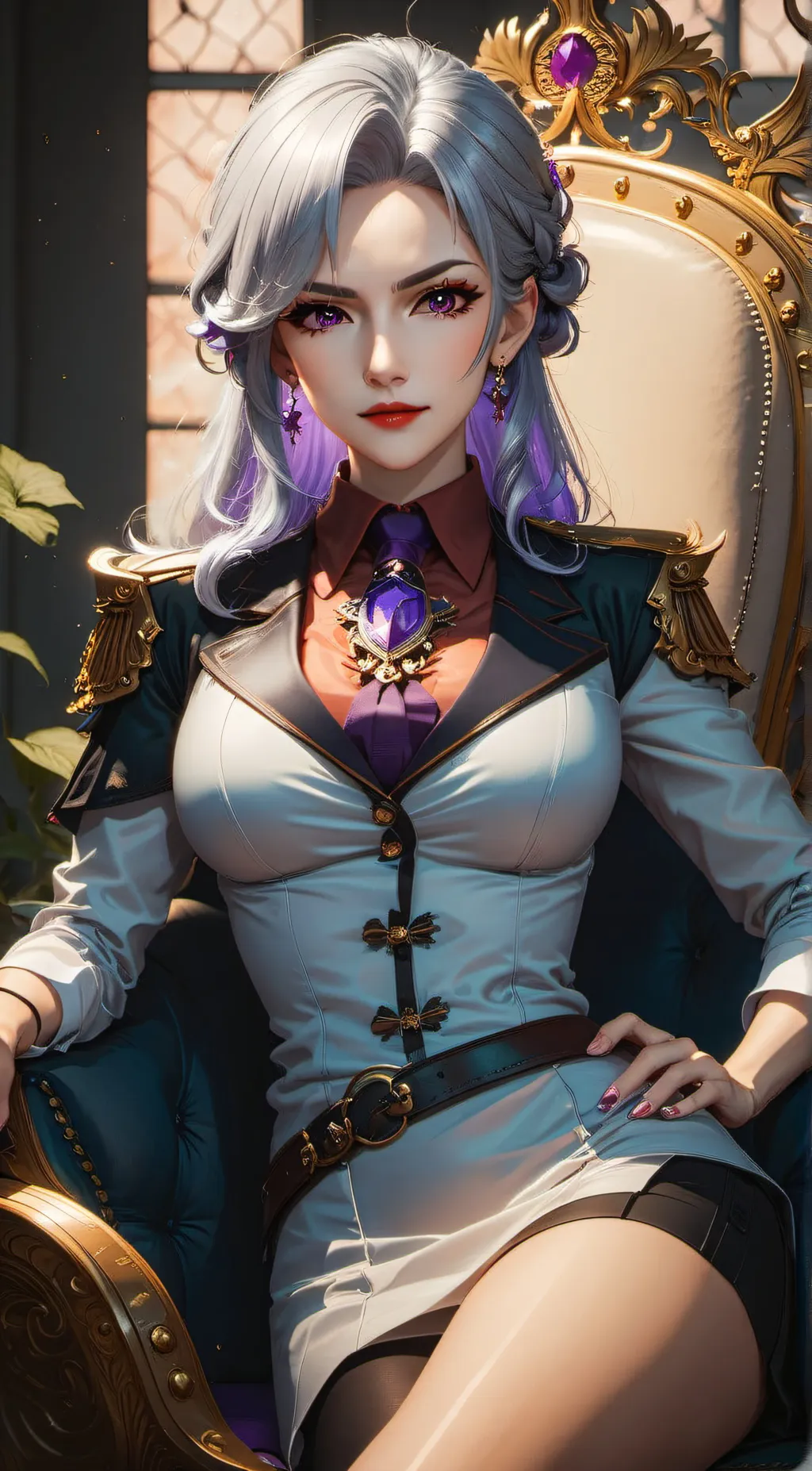 ai character: Freya  background