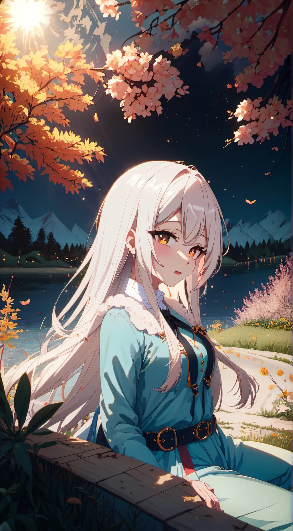 ai character: yusa  background