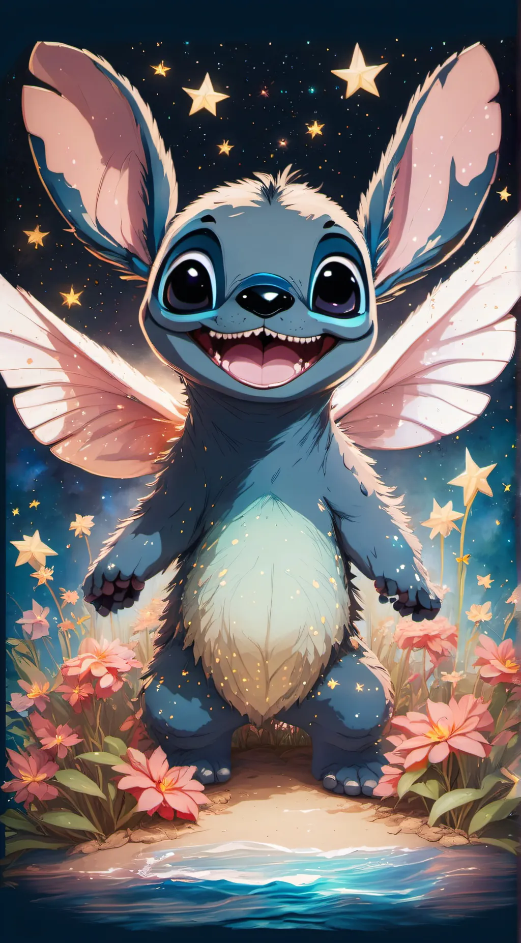 ai character: Astral background