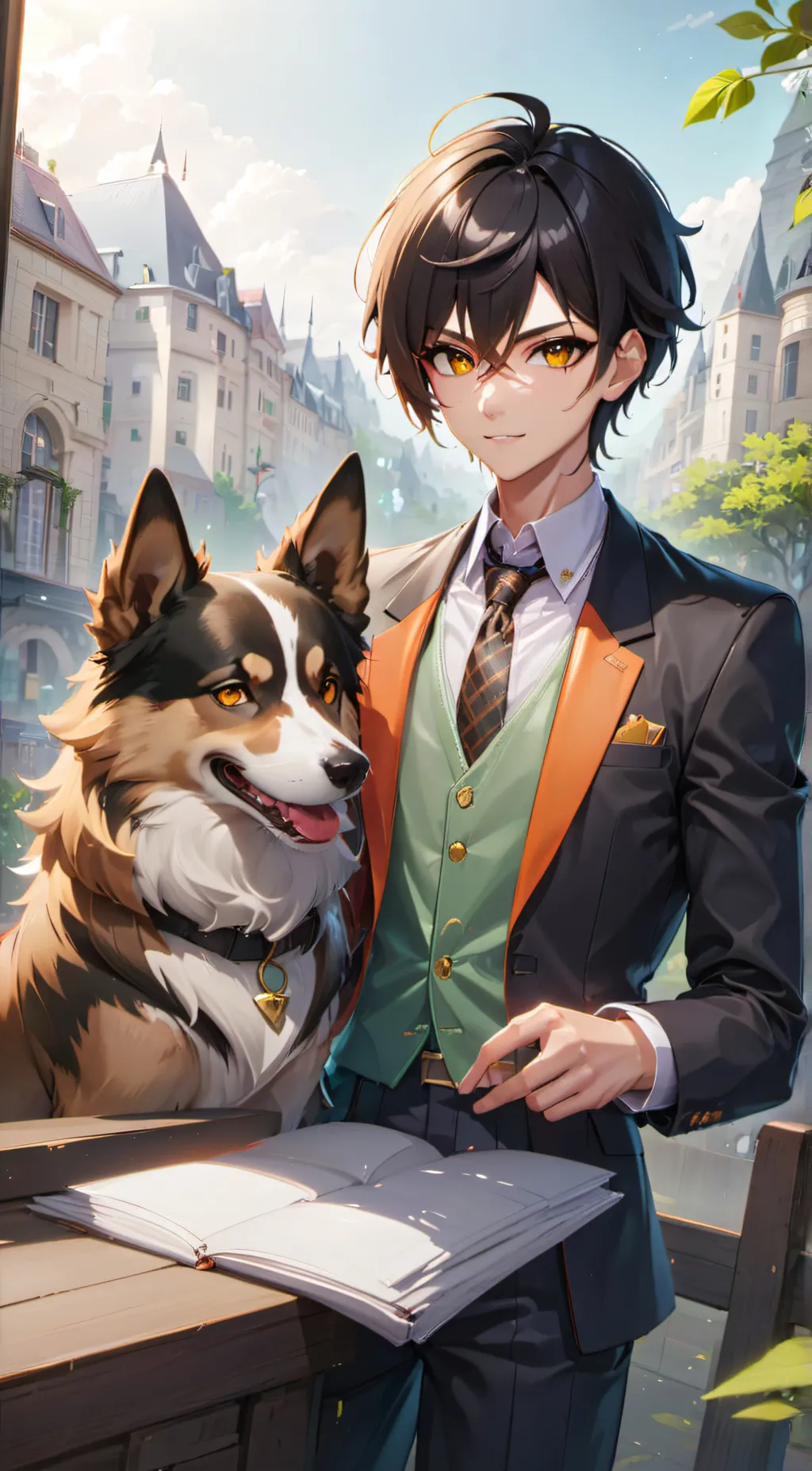ai character: Jackson Pookie background