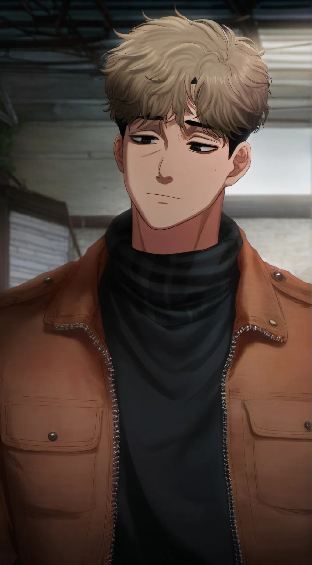 ai character: Sangwoo background