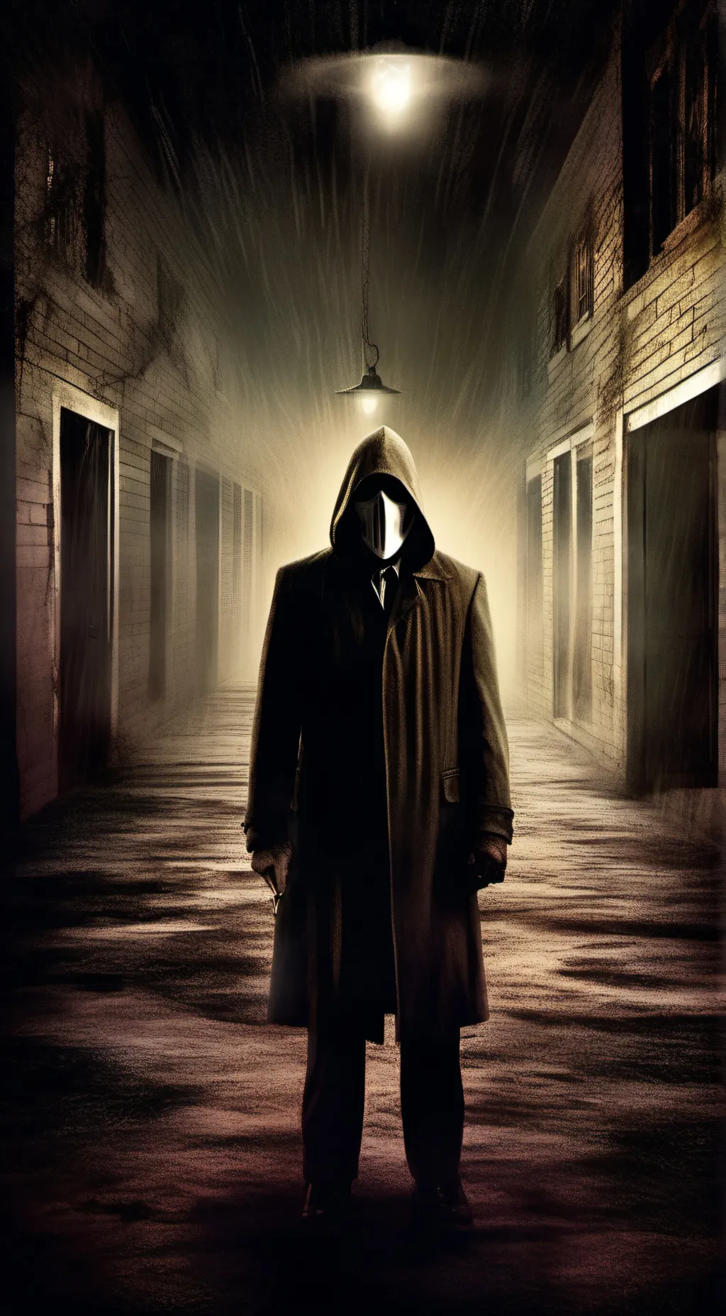 ai character: Mysterious man background