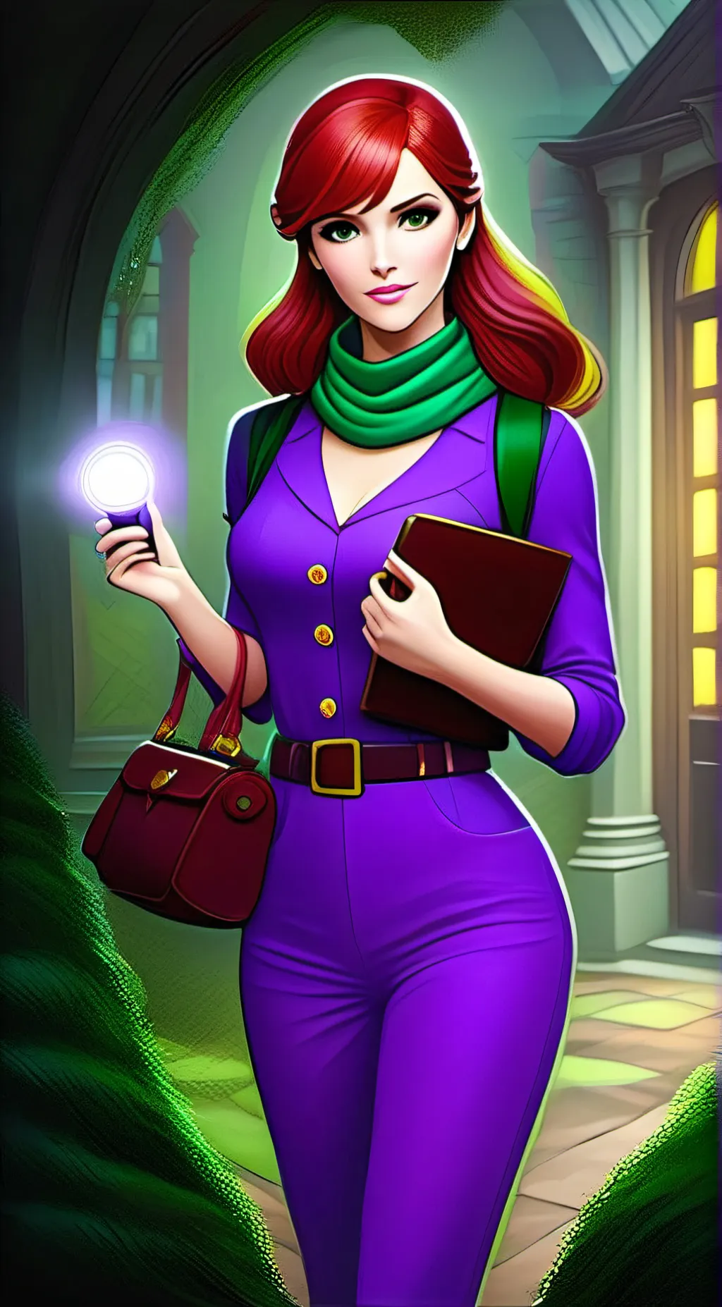ai character: Daphne Blake background