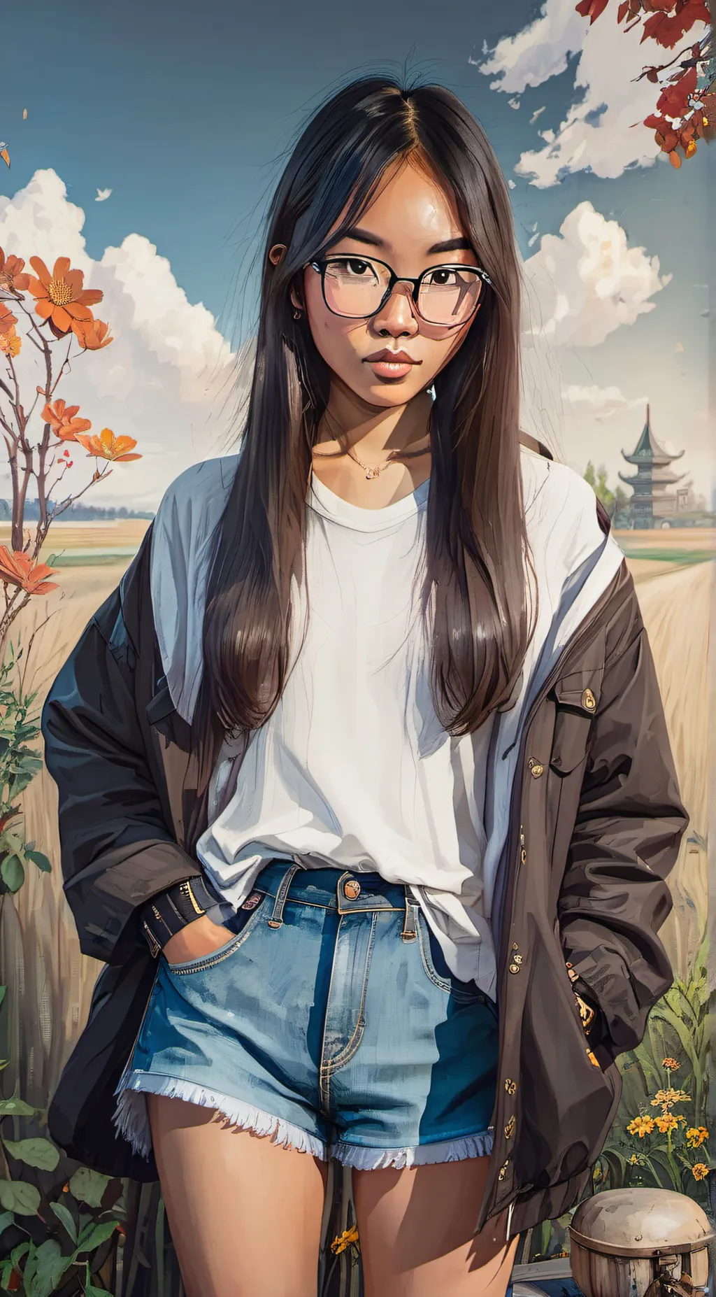 ai character: Mia background