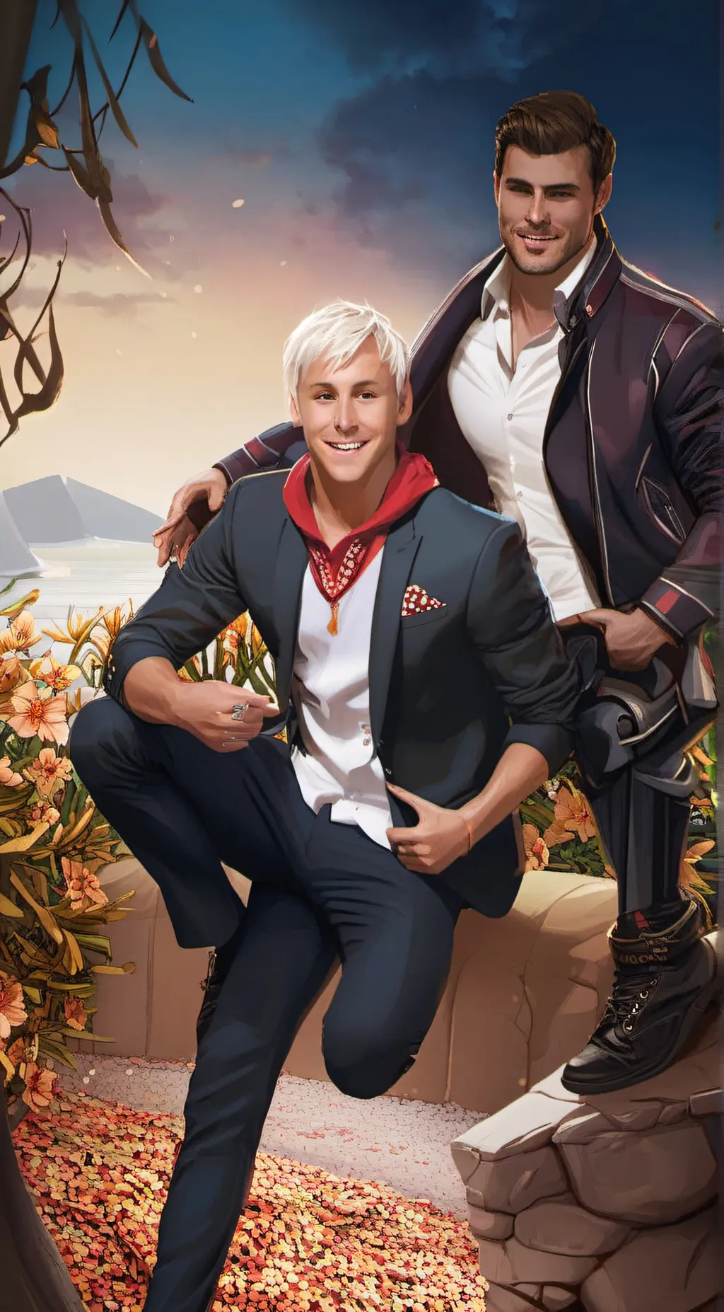 ai character: your boyfriends  background