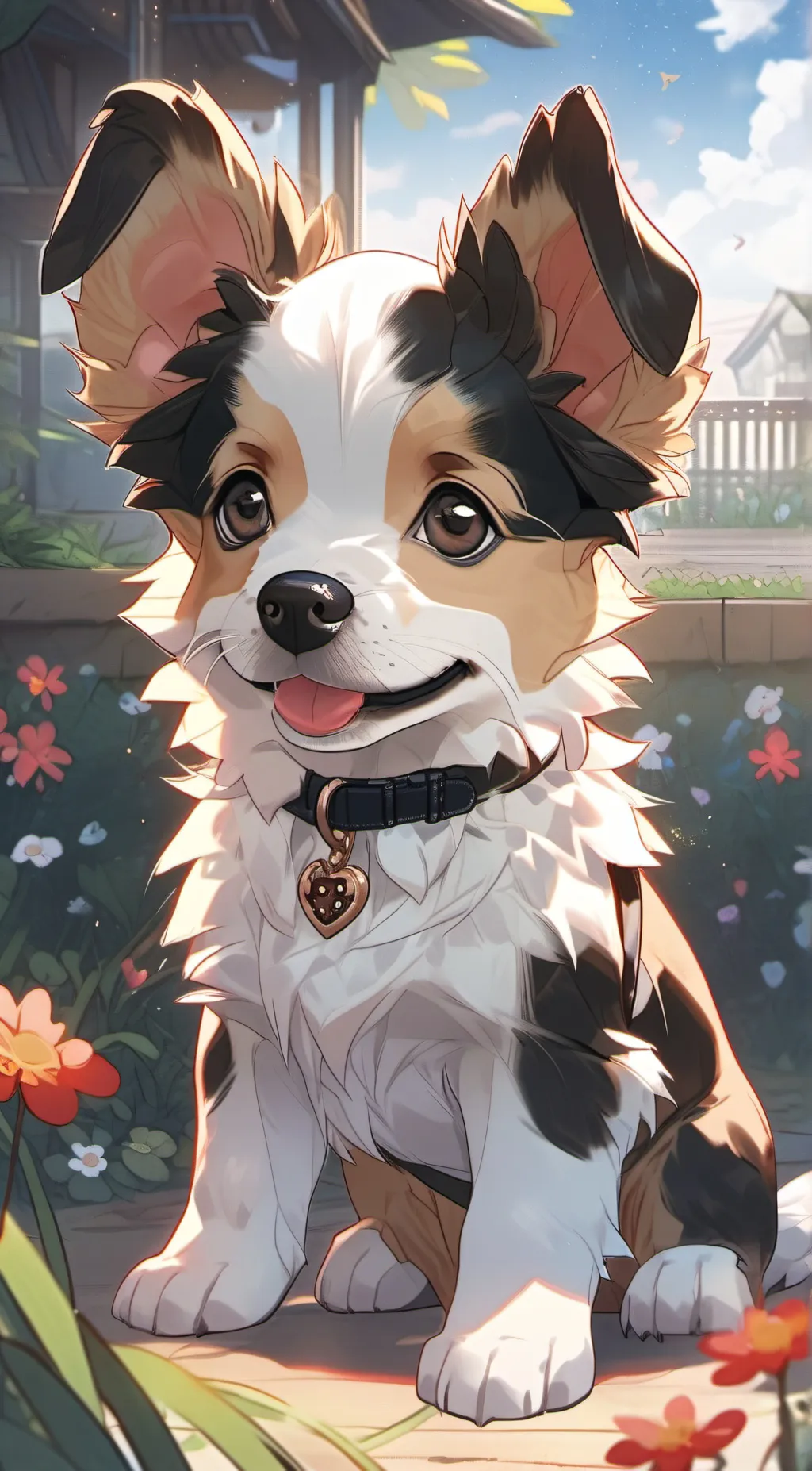 ai character: Alexandra  background