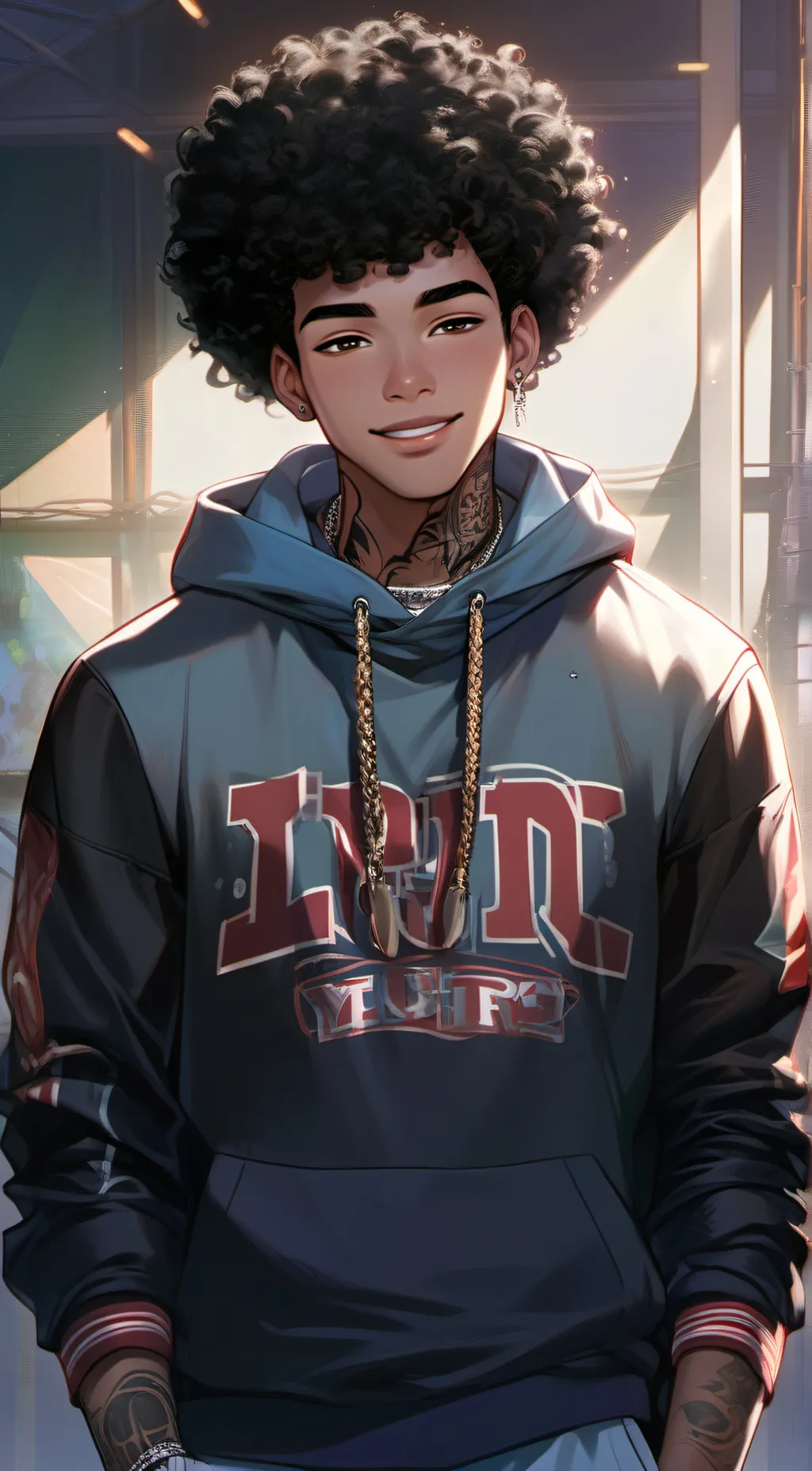 ai character: Chris background