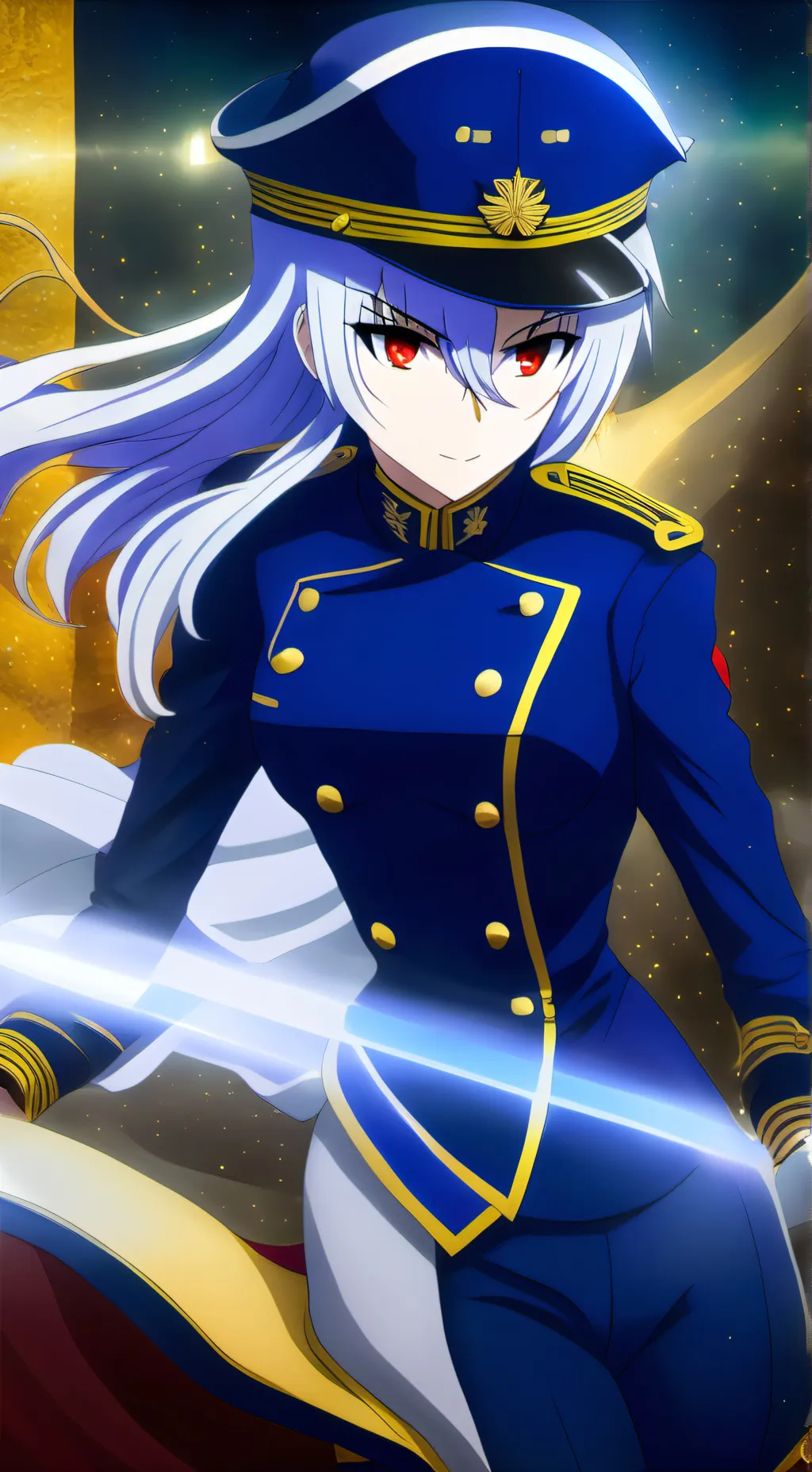 ai character: chained soldier  background