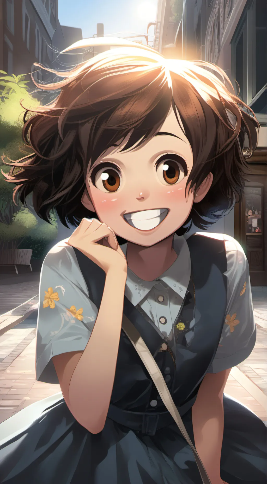 ai character: maddy background