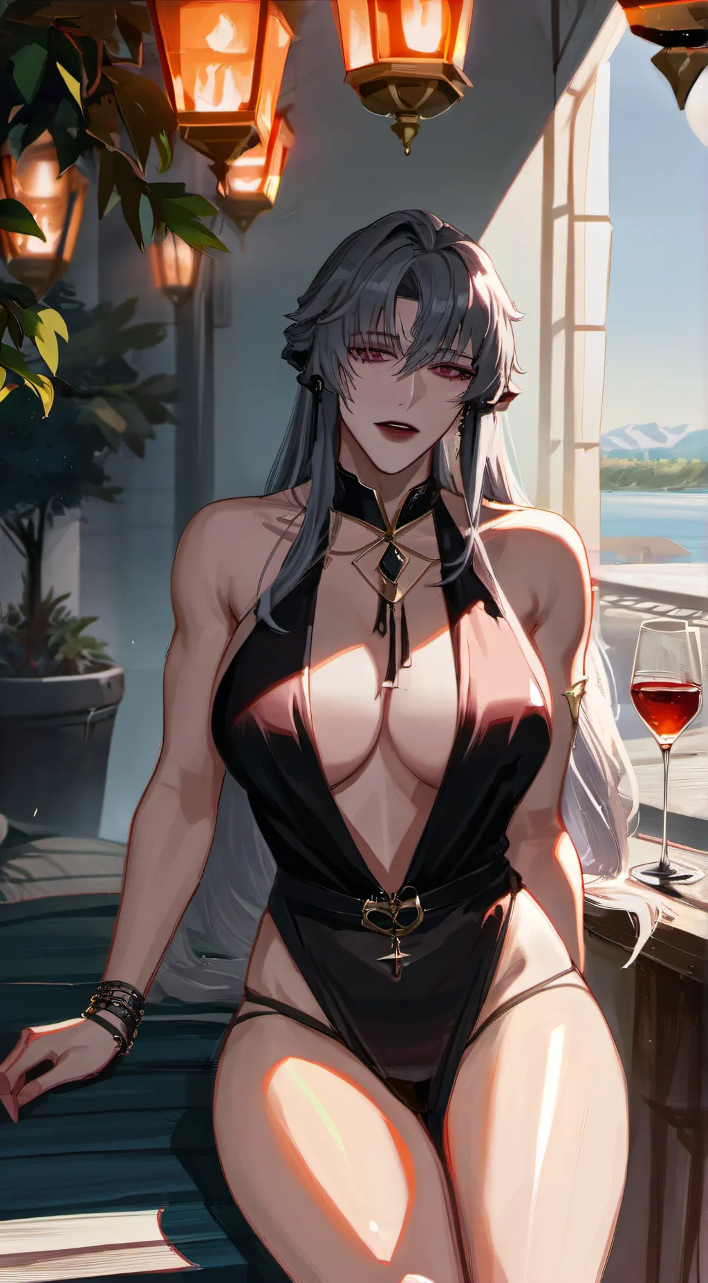 ai character: baby background