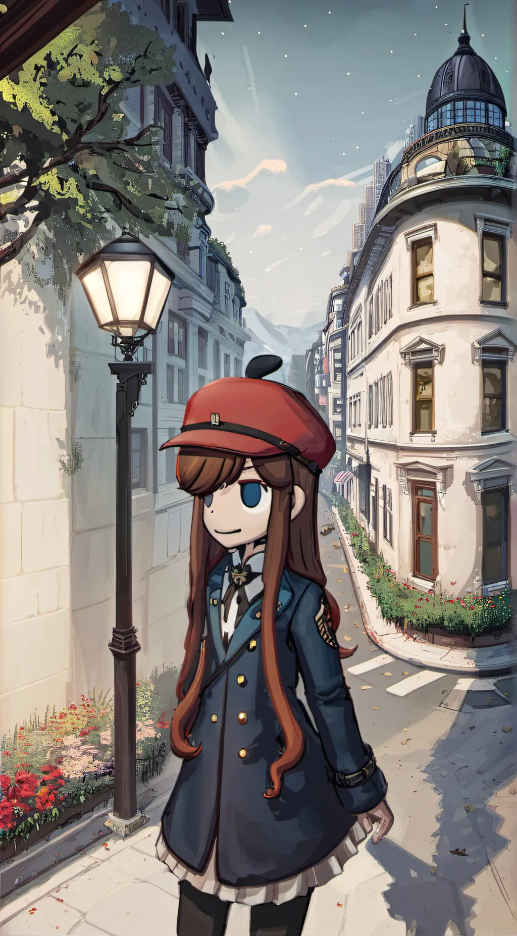 ai character: Ash background